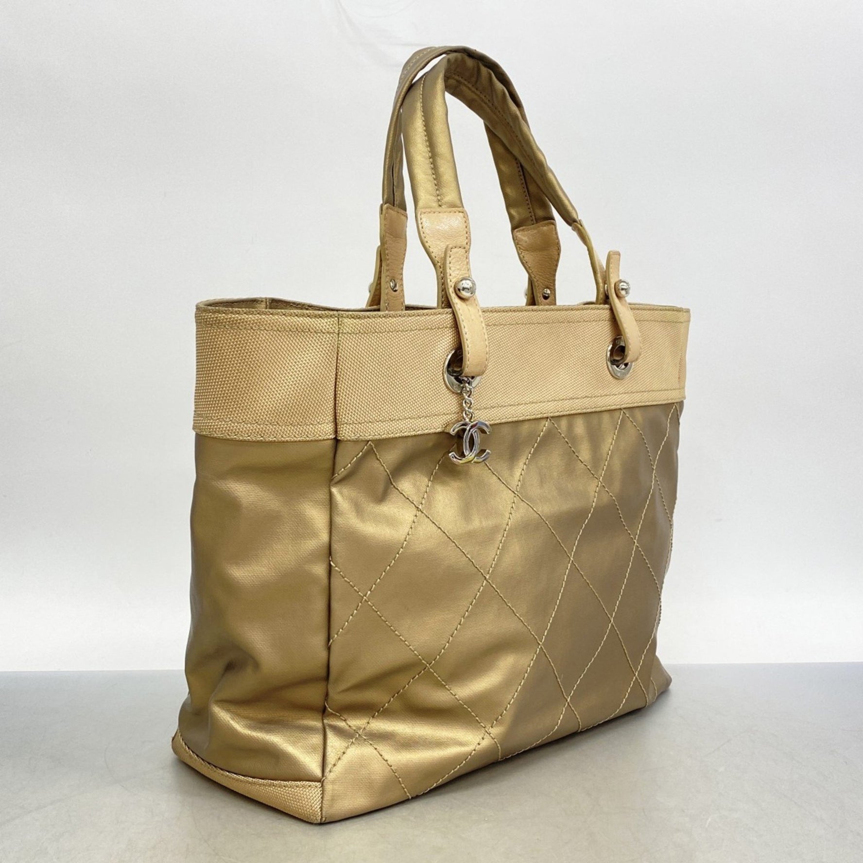 Chanel Paris-Biarritz Canvas Tote Bag