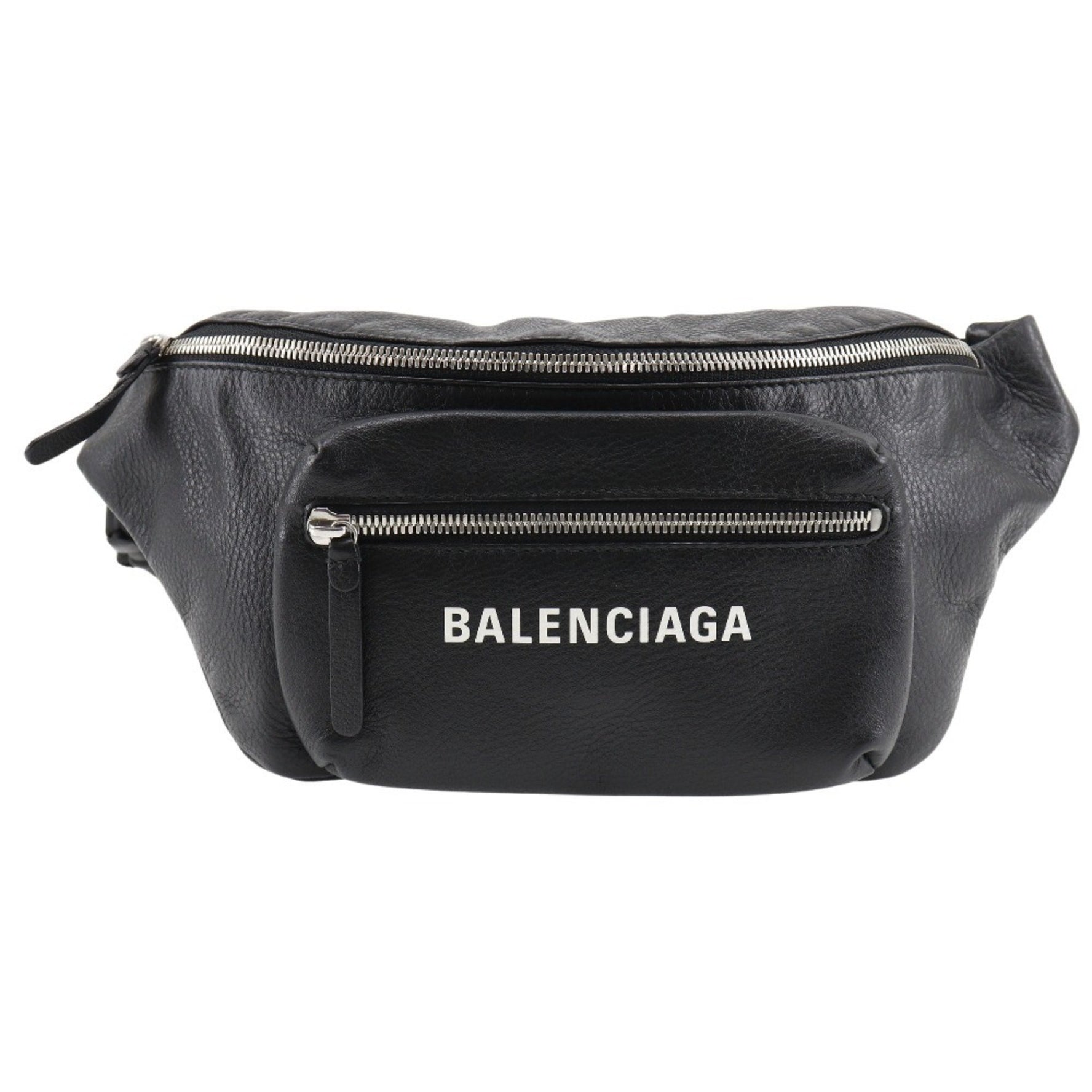 BALENCIAGA Everyday Waist Bag 1000 Leather Every day Unisex