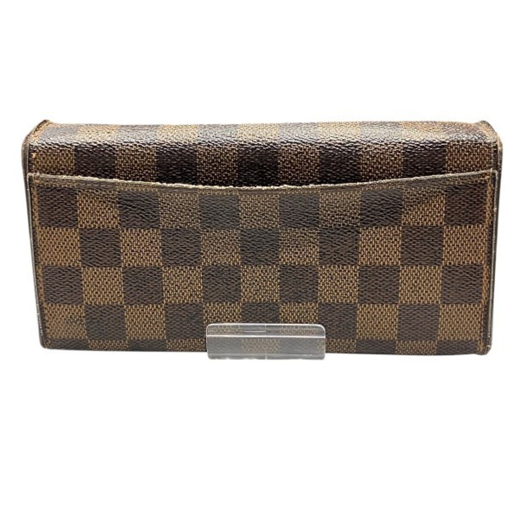 Louis Vuitton Damier Portefeuille Sarah Serial number unclear Long wallet Men's