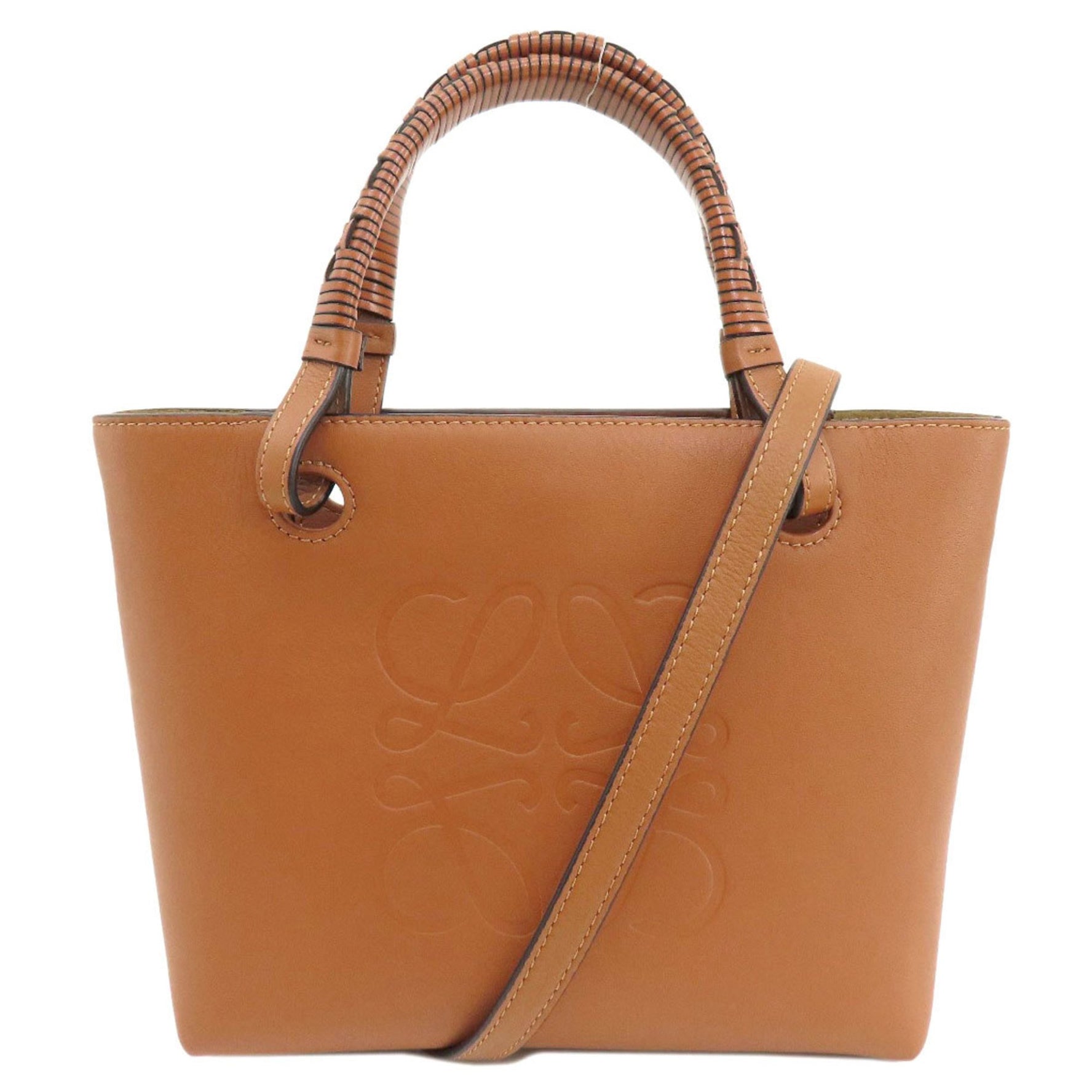 LOEWE Anagram Tote Bag Calfskin