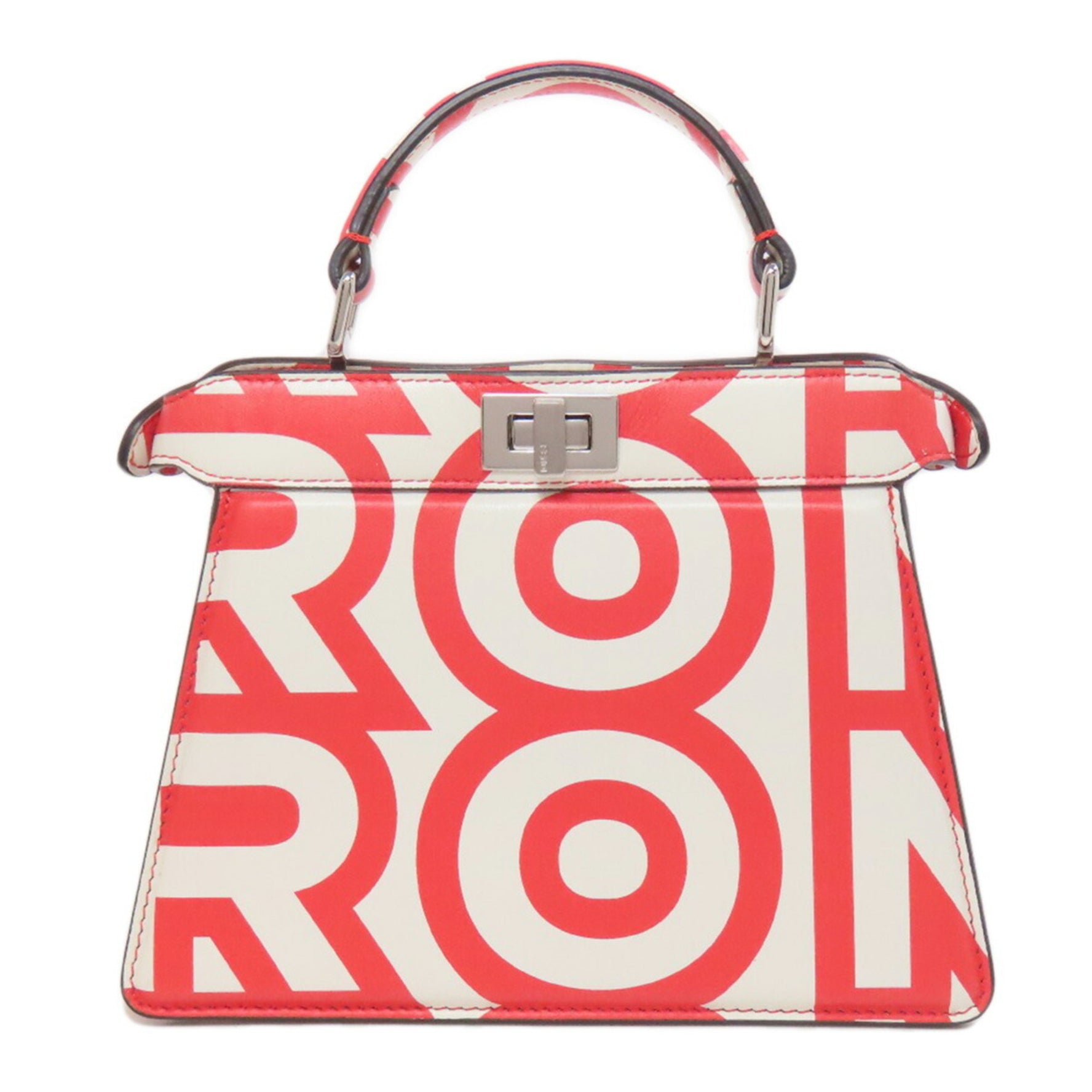 Fendi Marc Jacobs Collaboration Peekaboo I See You Handbag Calfskin