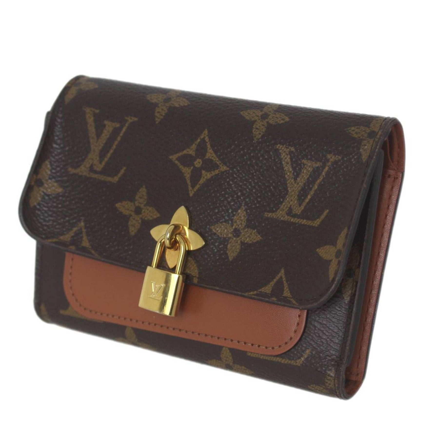 Louis Vuitton Portefeuille Flower Compact Tri-fold Wallet