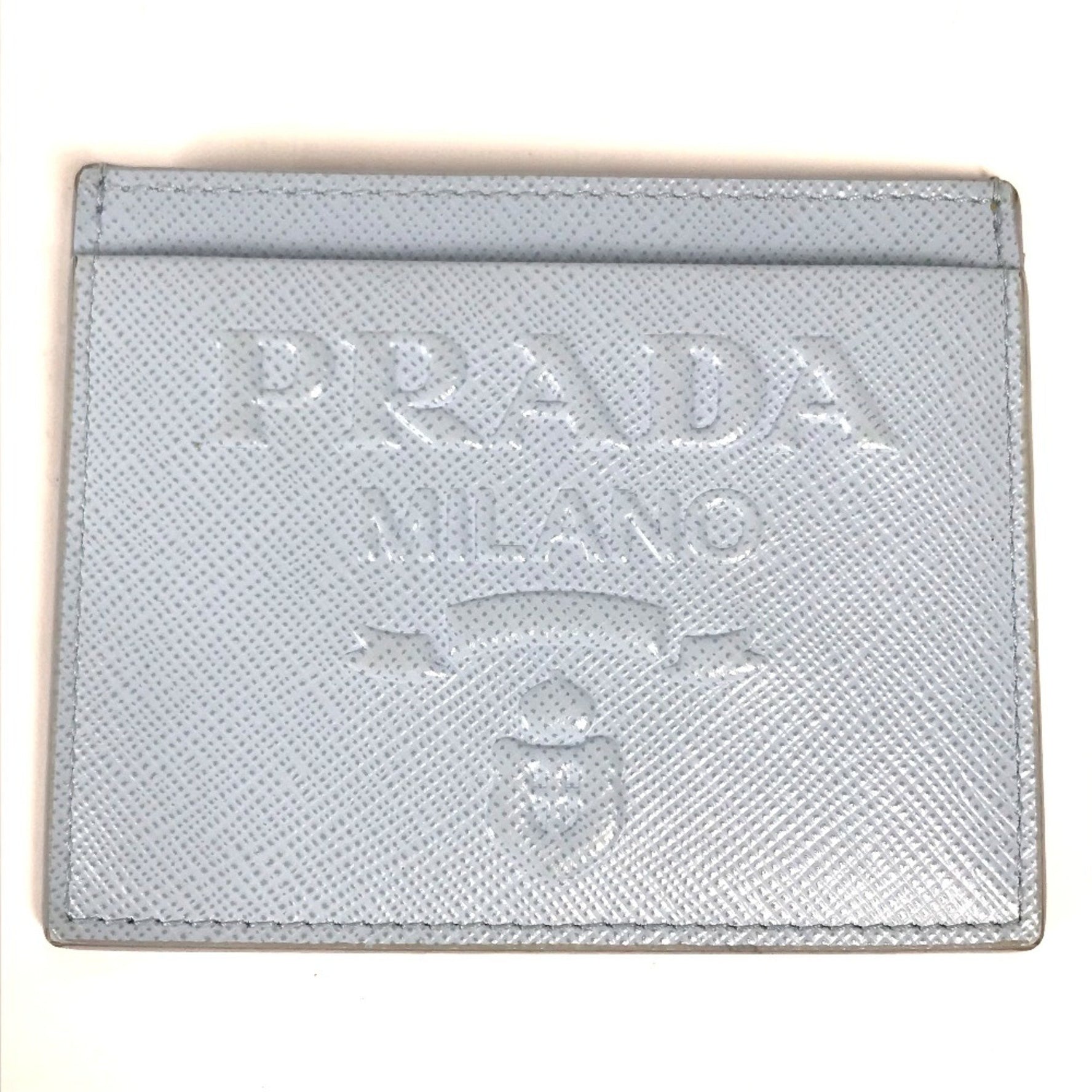 PRADA Business Card Holder Pass Case Card Case Light