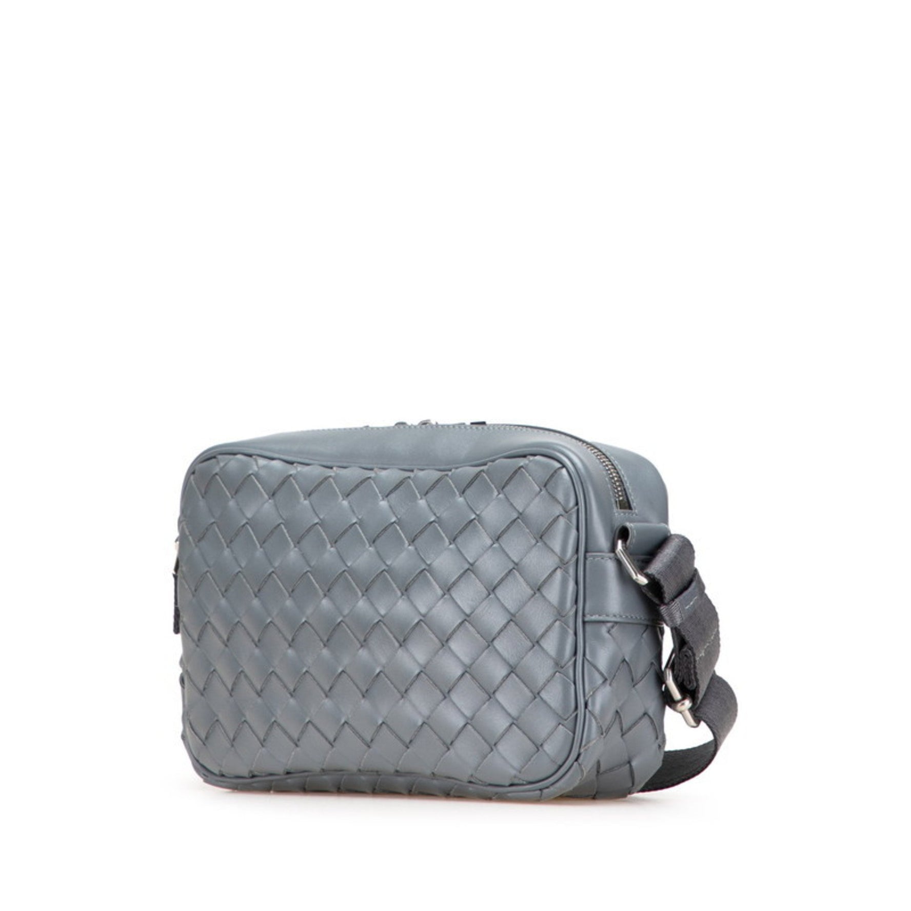 Bottega Veneta Intrecciato Crossbody Shoulder Bag in Leather