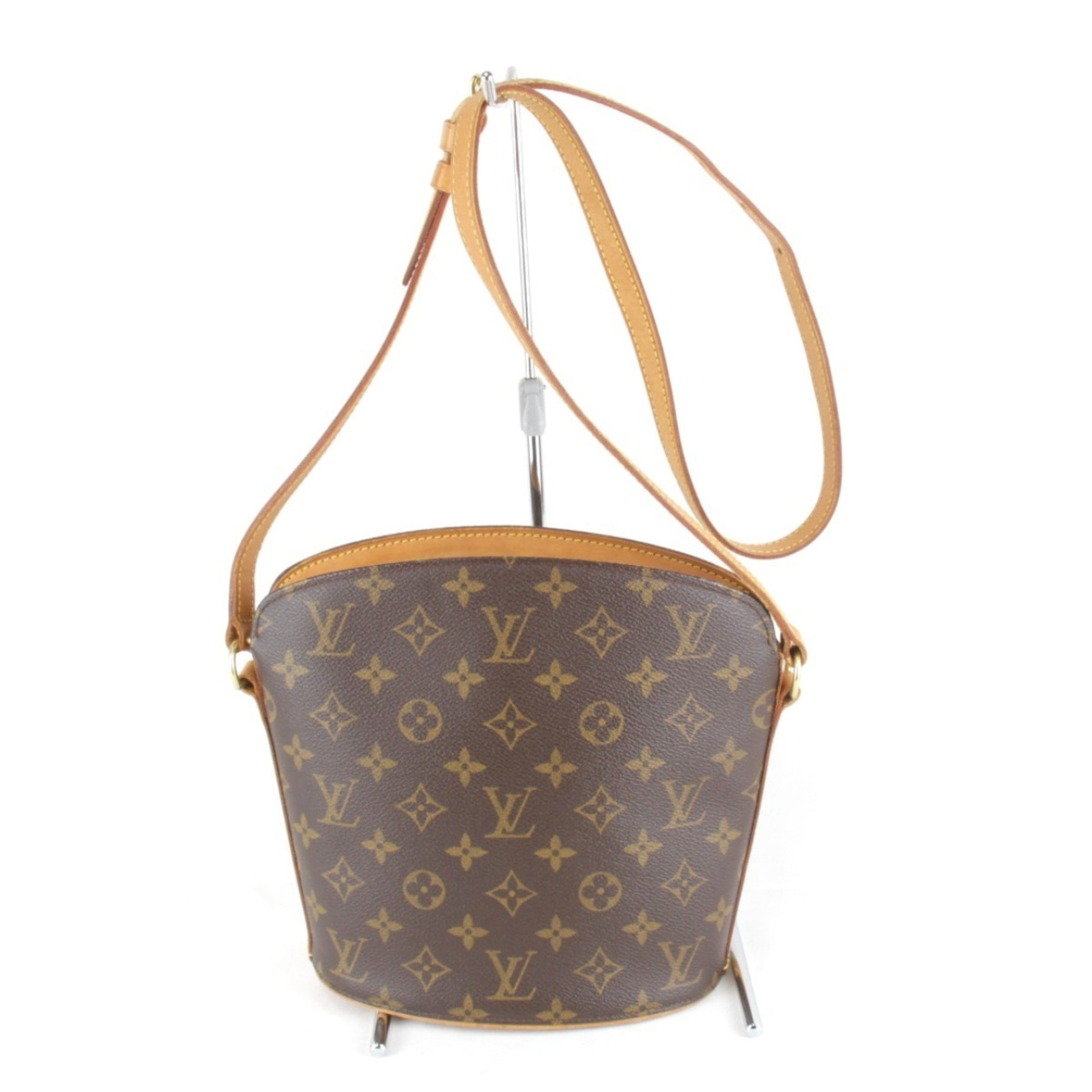Louis Vuitton Drouot Shoulder Bag Monogram Canvas