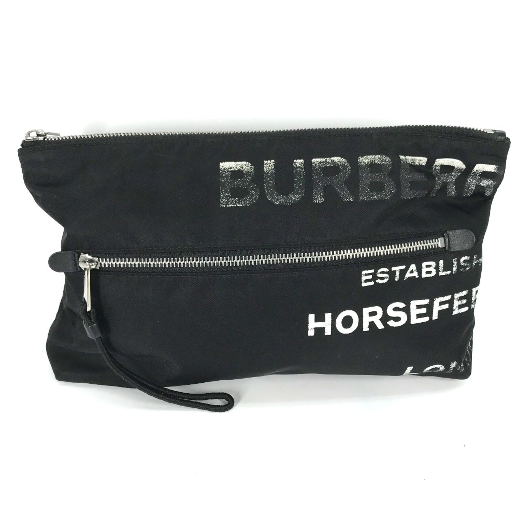 Burberry bag pouch Clutch bag White