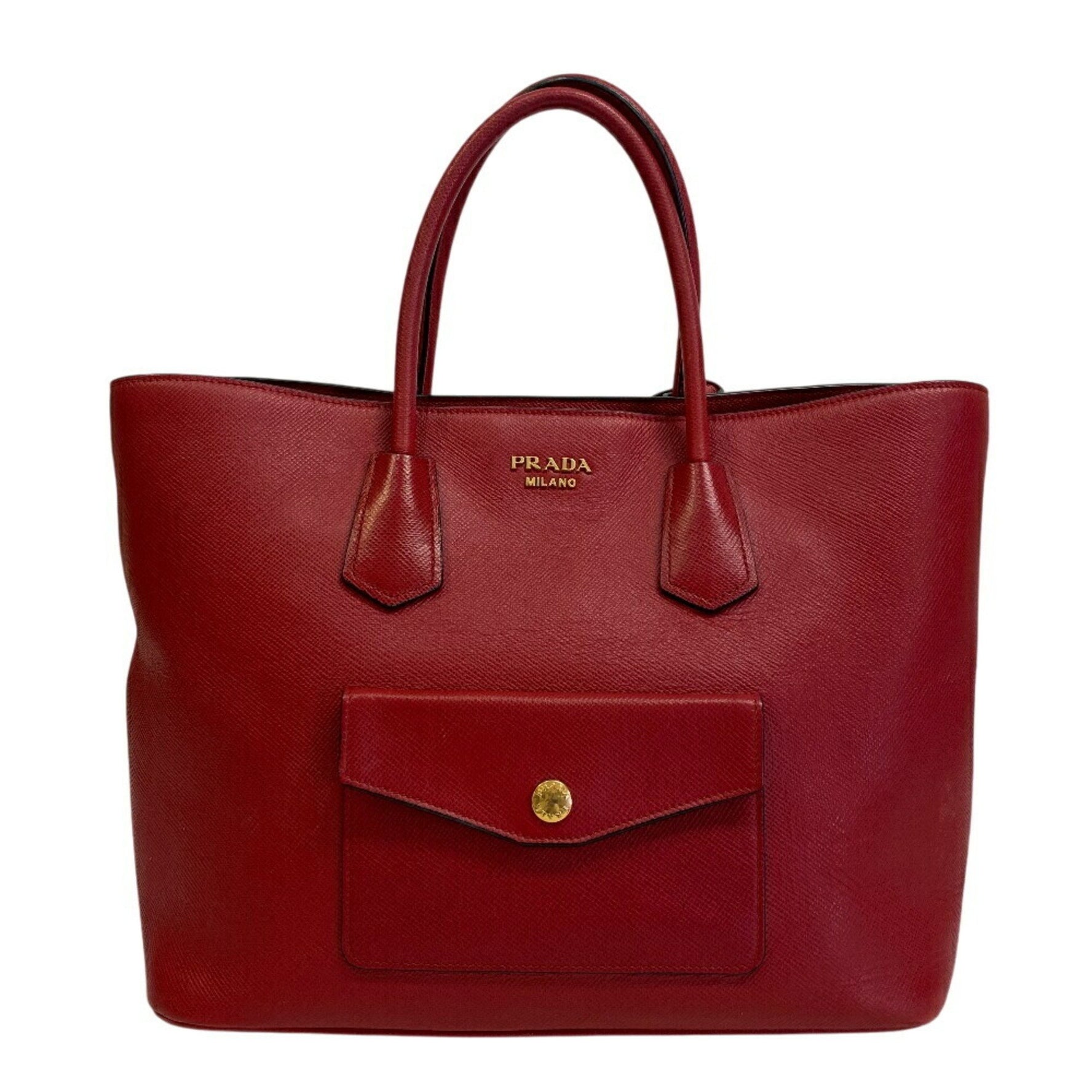 PRADA tote bag, red