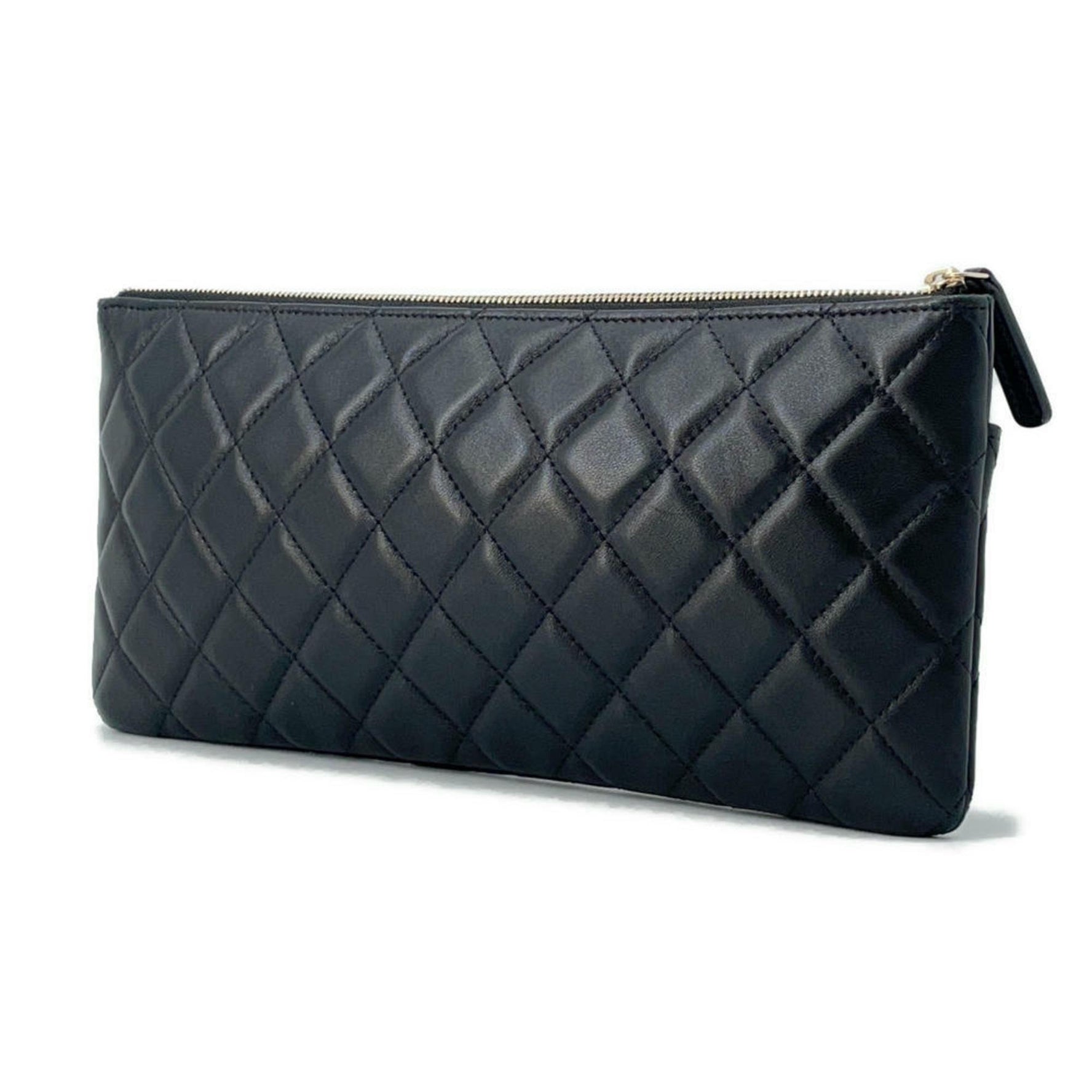 Chanel clutch bag, matelasse, coco mark