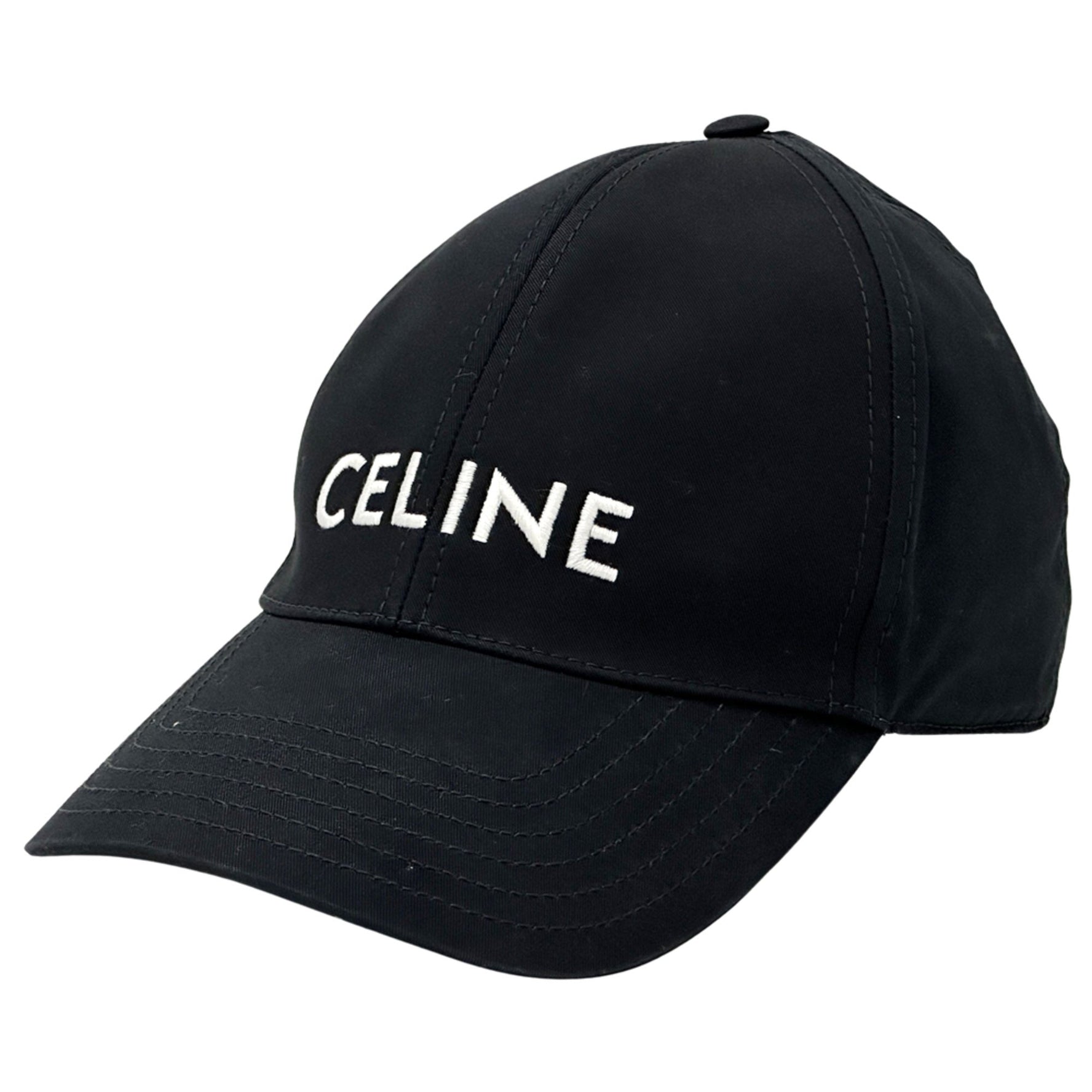 Celine Cap Men's Brand Cotton M Logo Simple