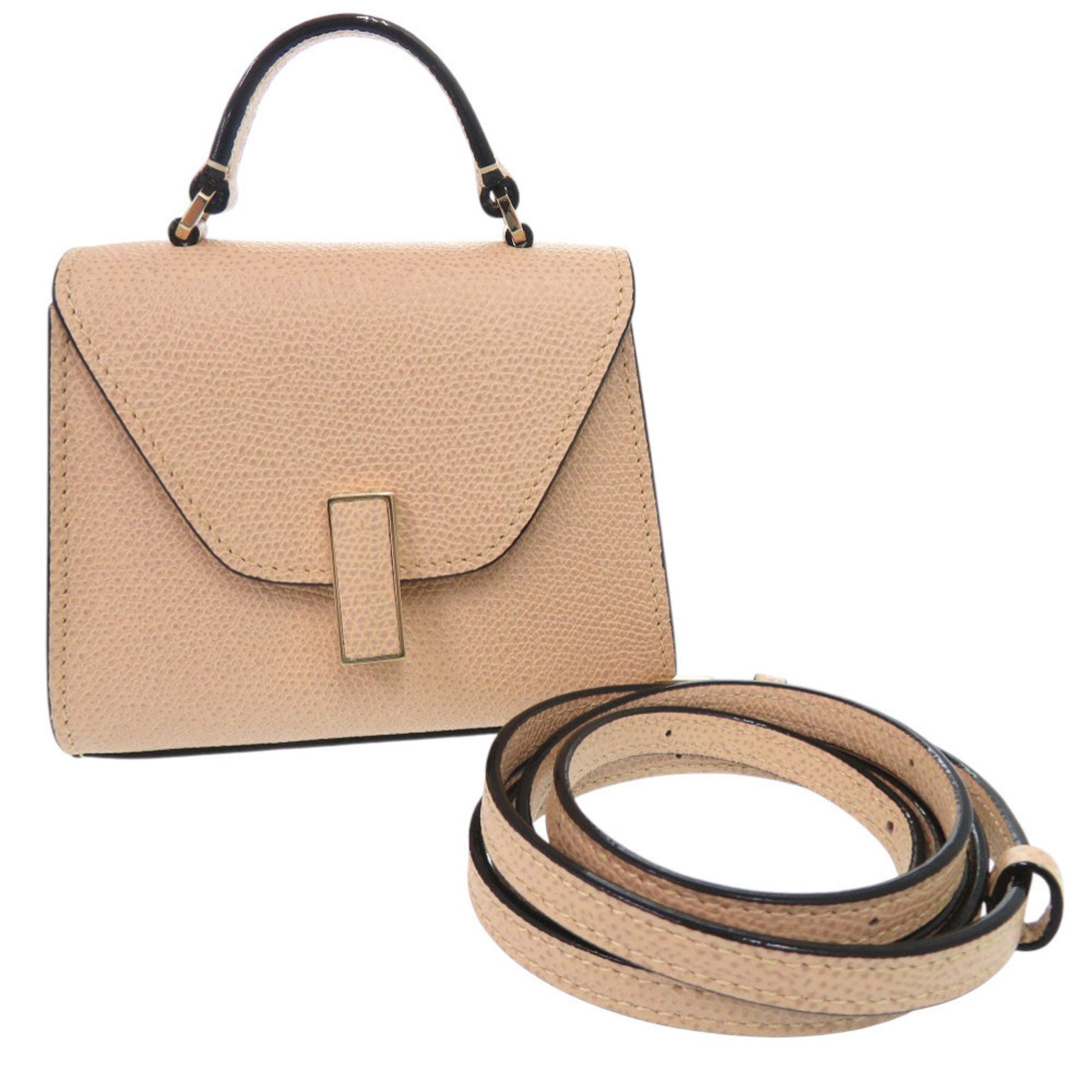 Like new Valextra Iside Handbag in Calfskin CIPRIA 0550