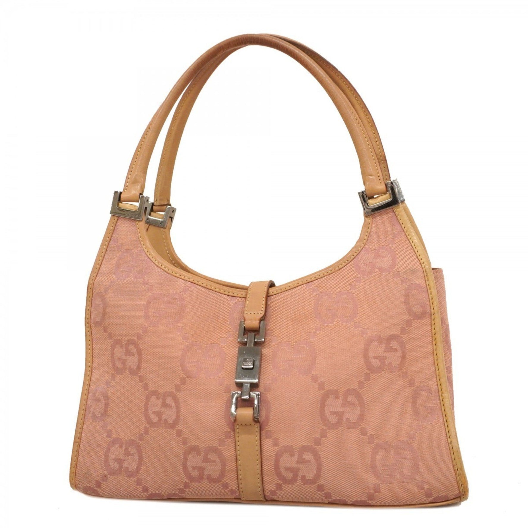 Gucci Jumbo GG 002 1068 Canvas Handbag