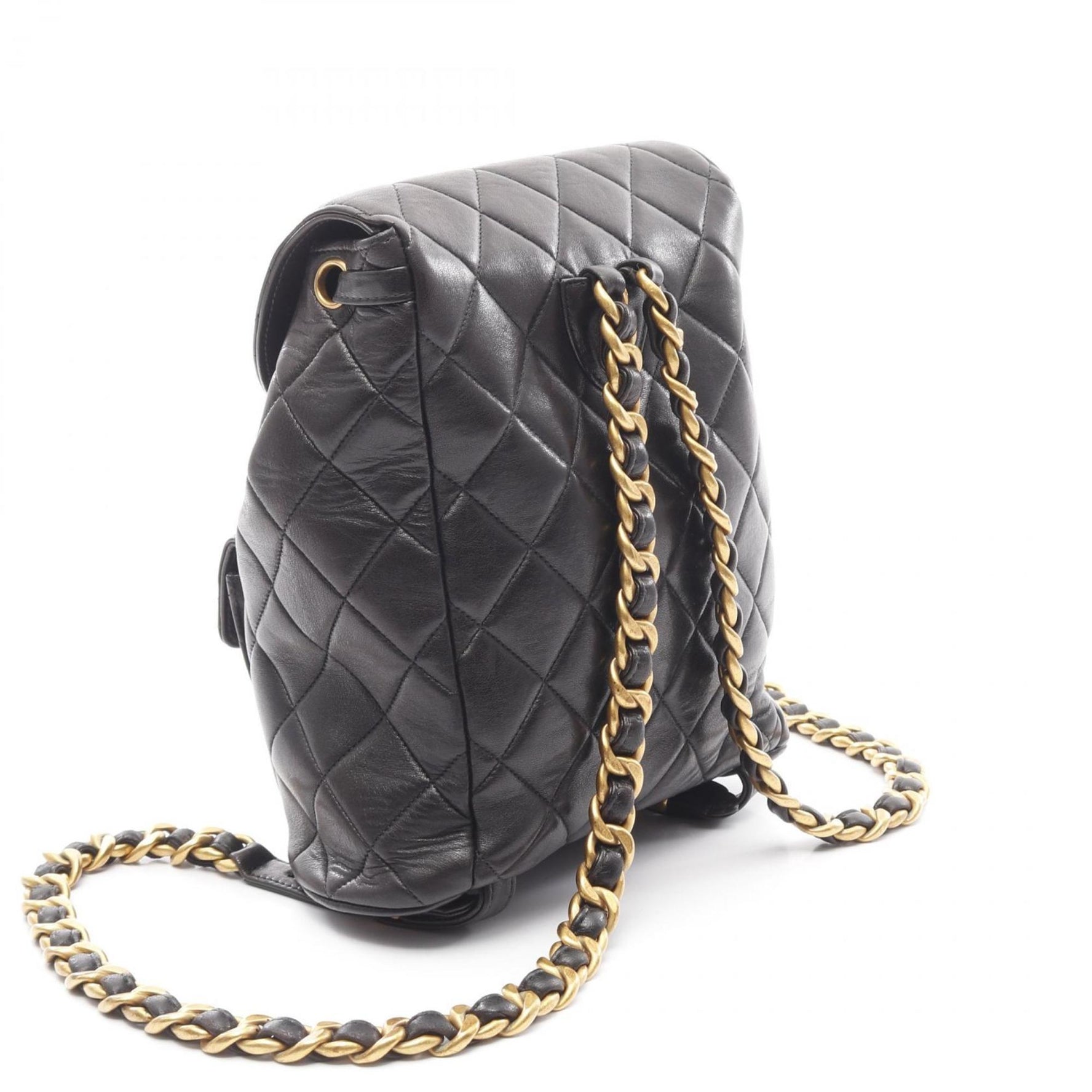 CHANEL Matelasse Backpack Bag in Lambskin Leather