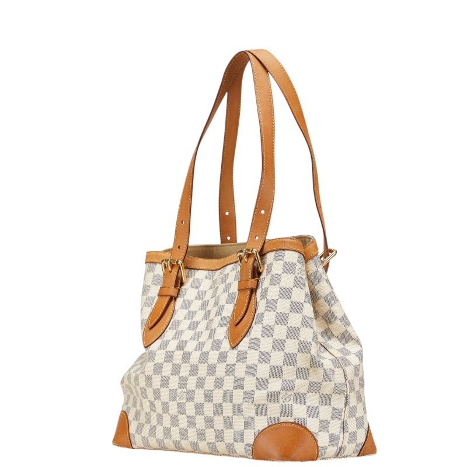 Louis Vuitton Damier Azur Hampstead MM Tote Bag
