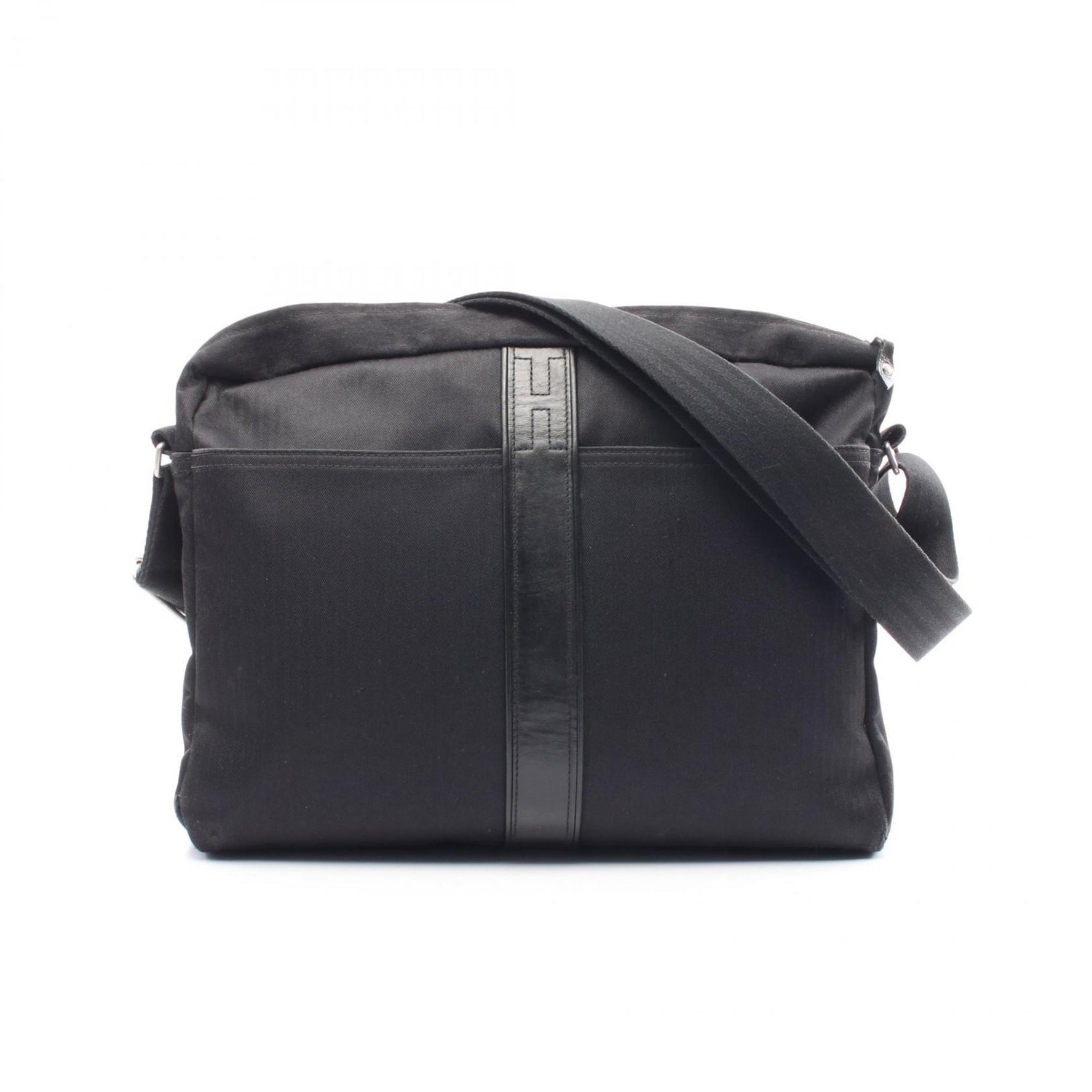 Hermes Acapulco Basas MM Shoulder Bag Canvas Leather Men's