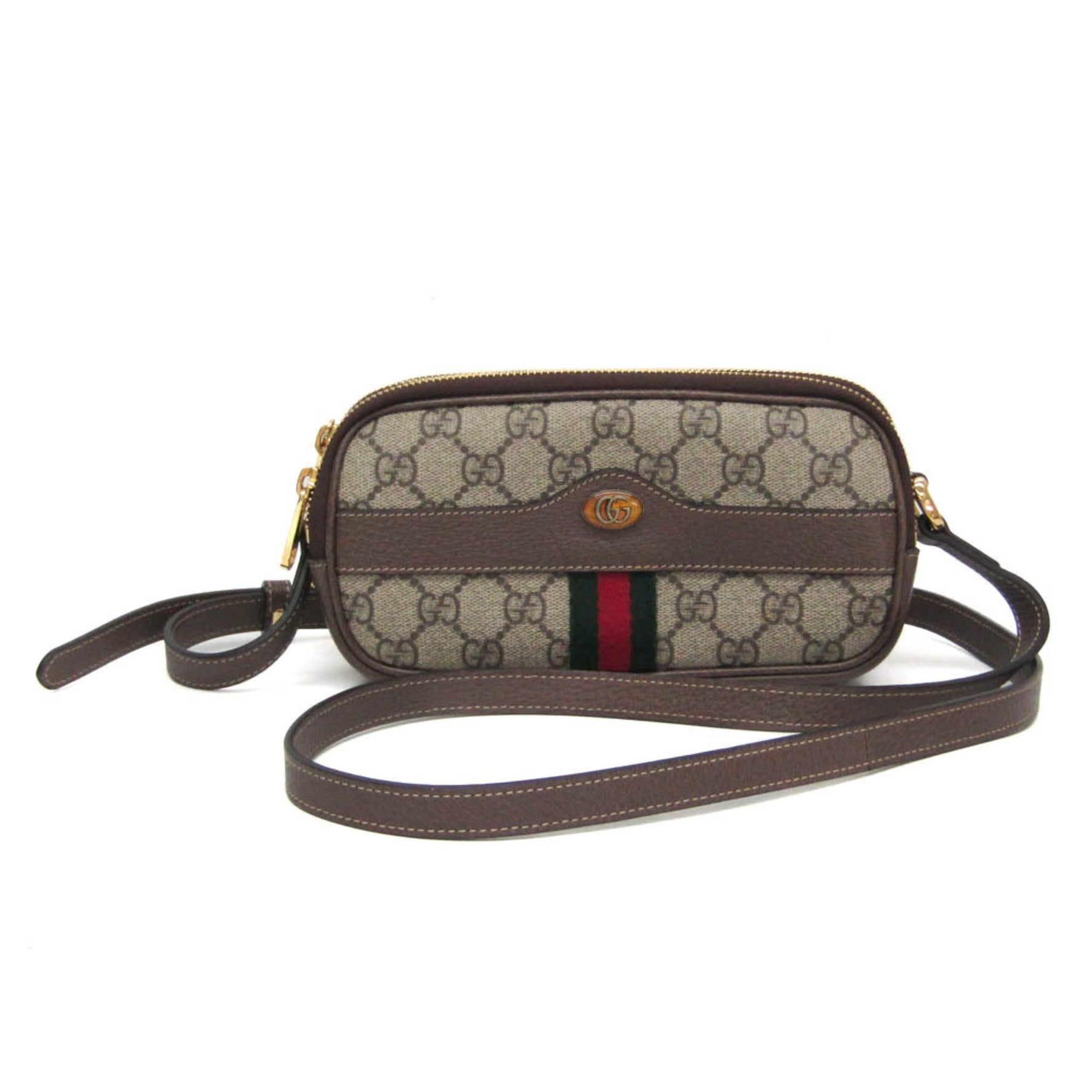 Gucci Ophidia Mini Bag Leather,GG Supreme Shoulder Bag Beige,Brown