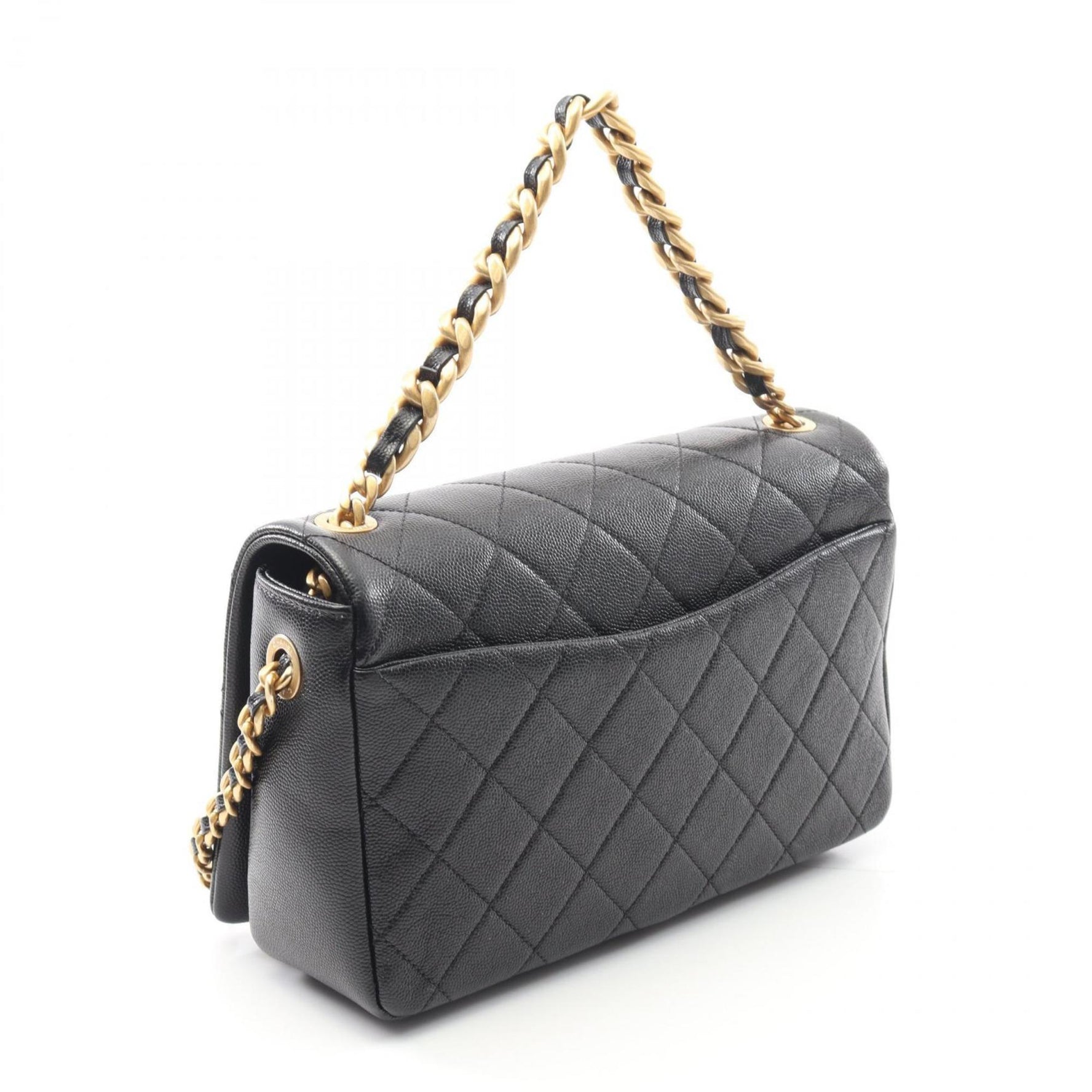 CHANEL Matelasse Shoulder Bag in Calfskin Leather
