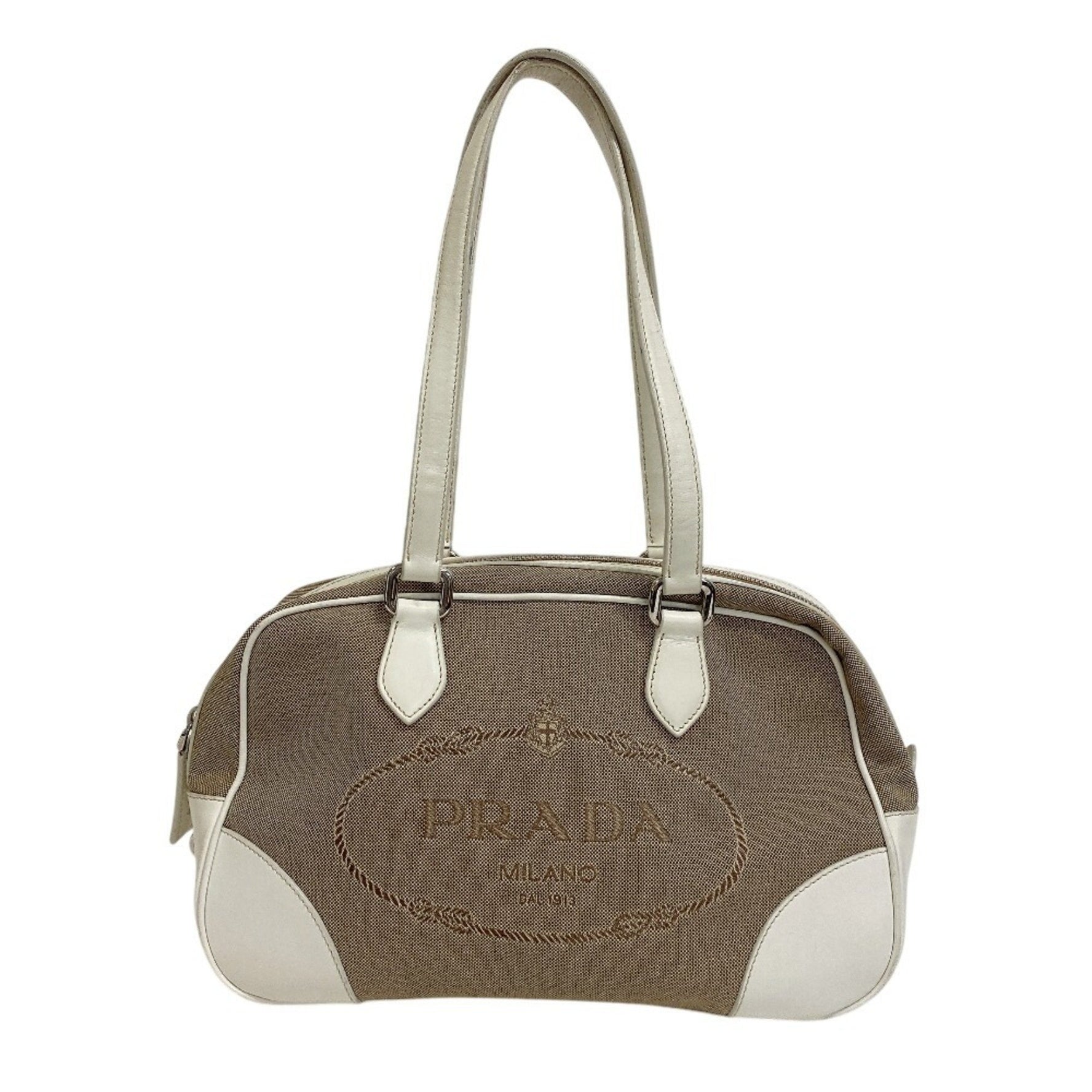 PRADA Jacquard Handbag