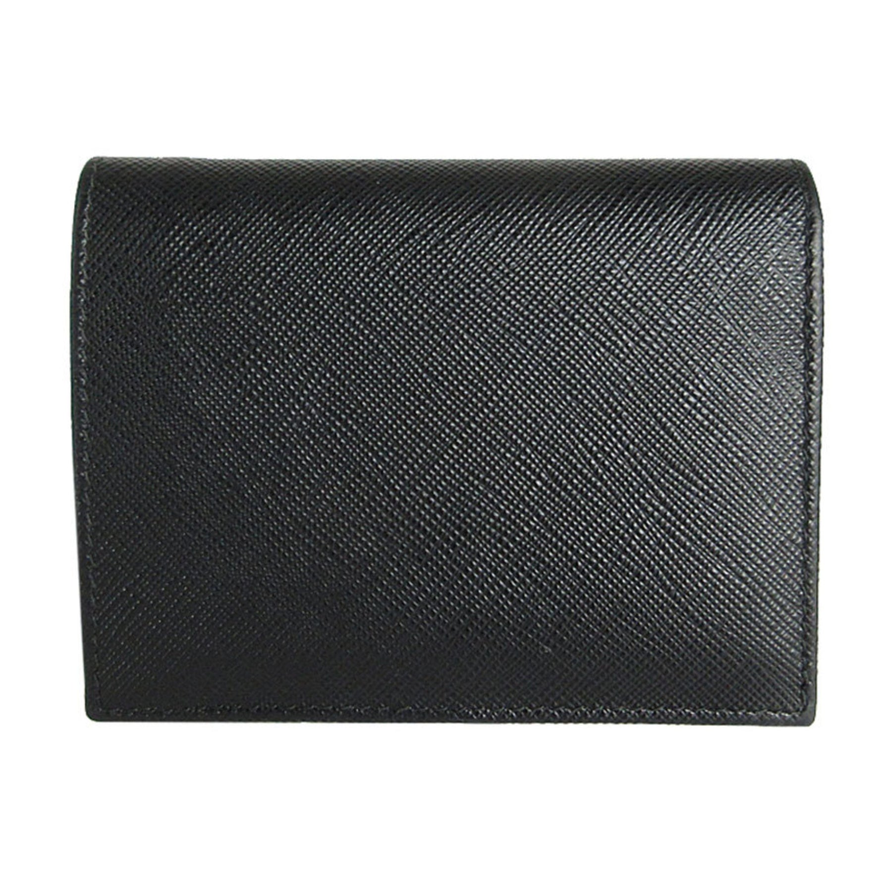 PRADA Bi-fold wallet Leather Gold