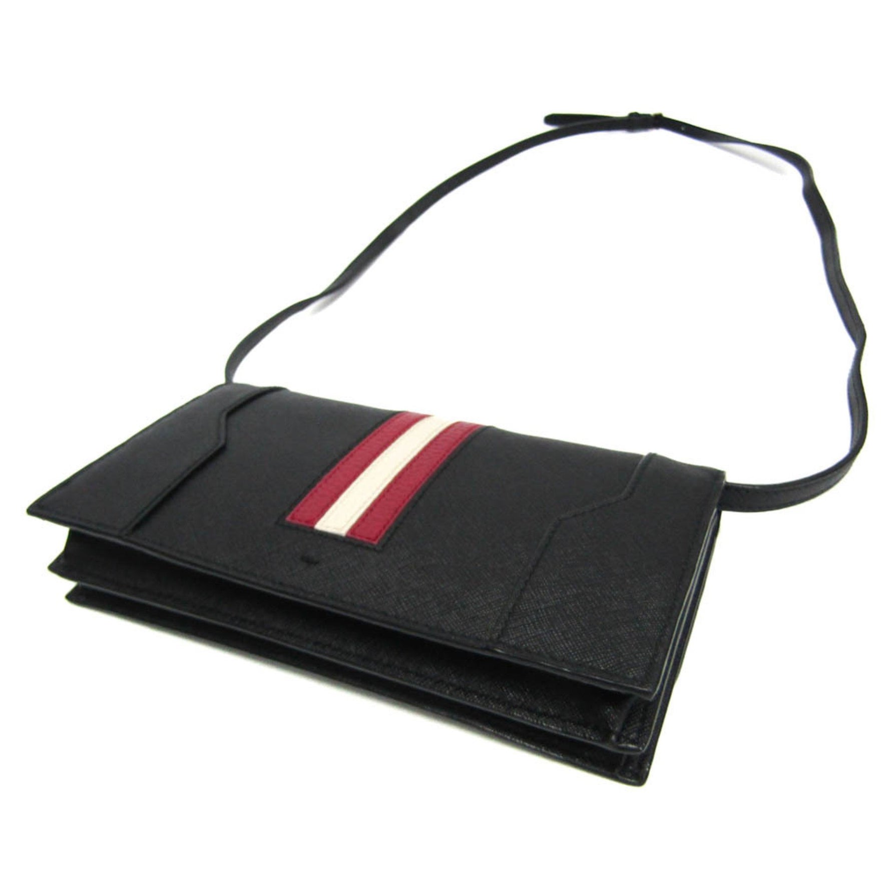 Bally Leather Chain/Shoulder Wallet
