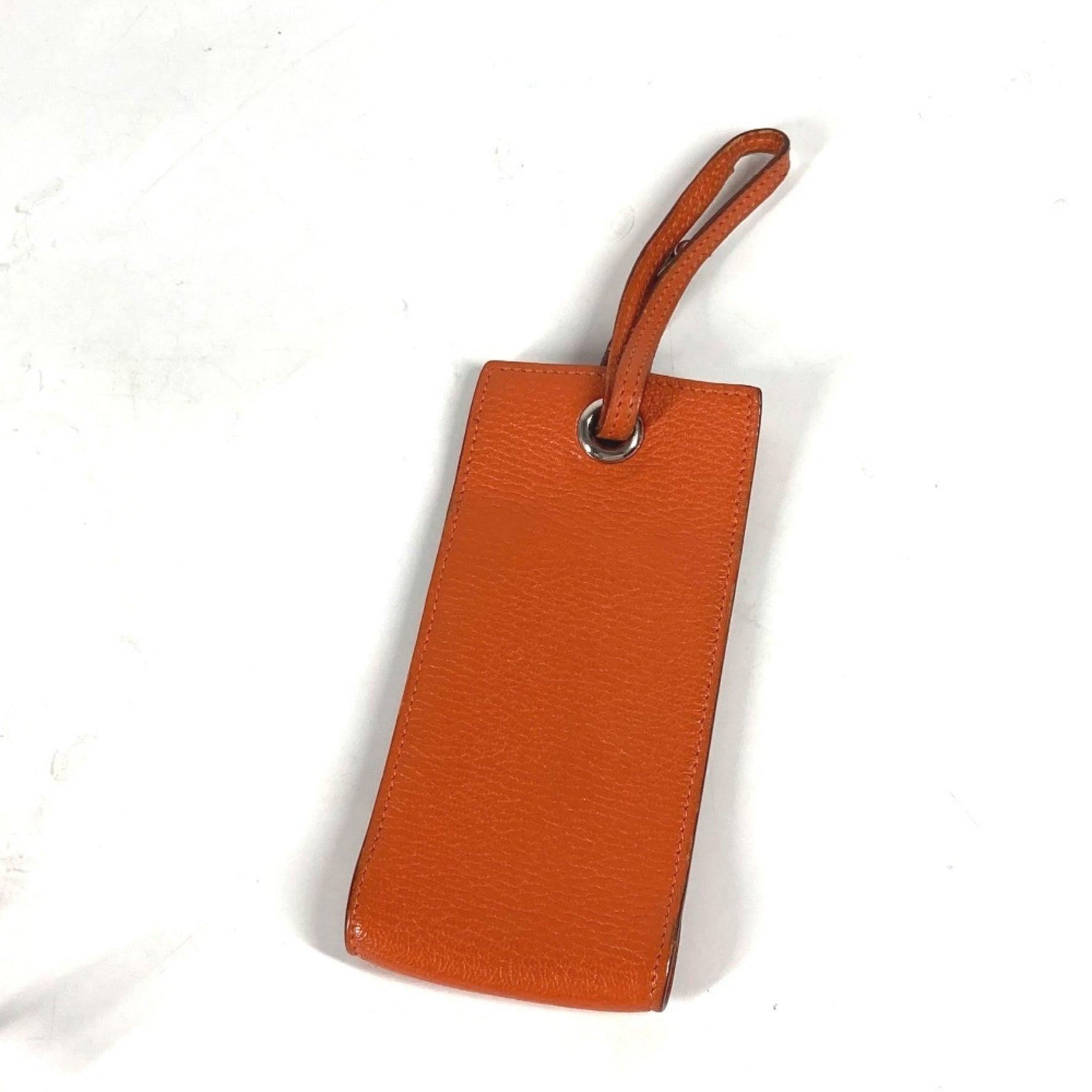 HERMES Vespa pouch with strap, leather, ladies