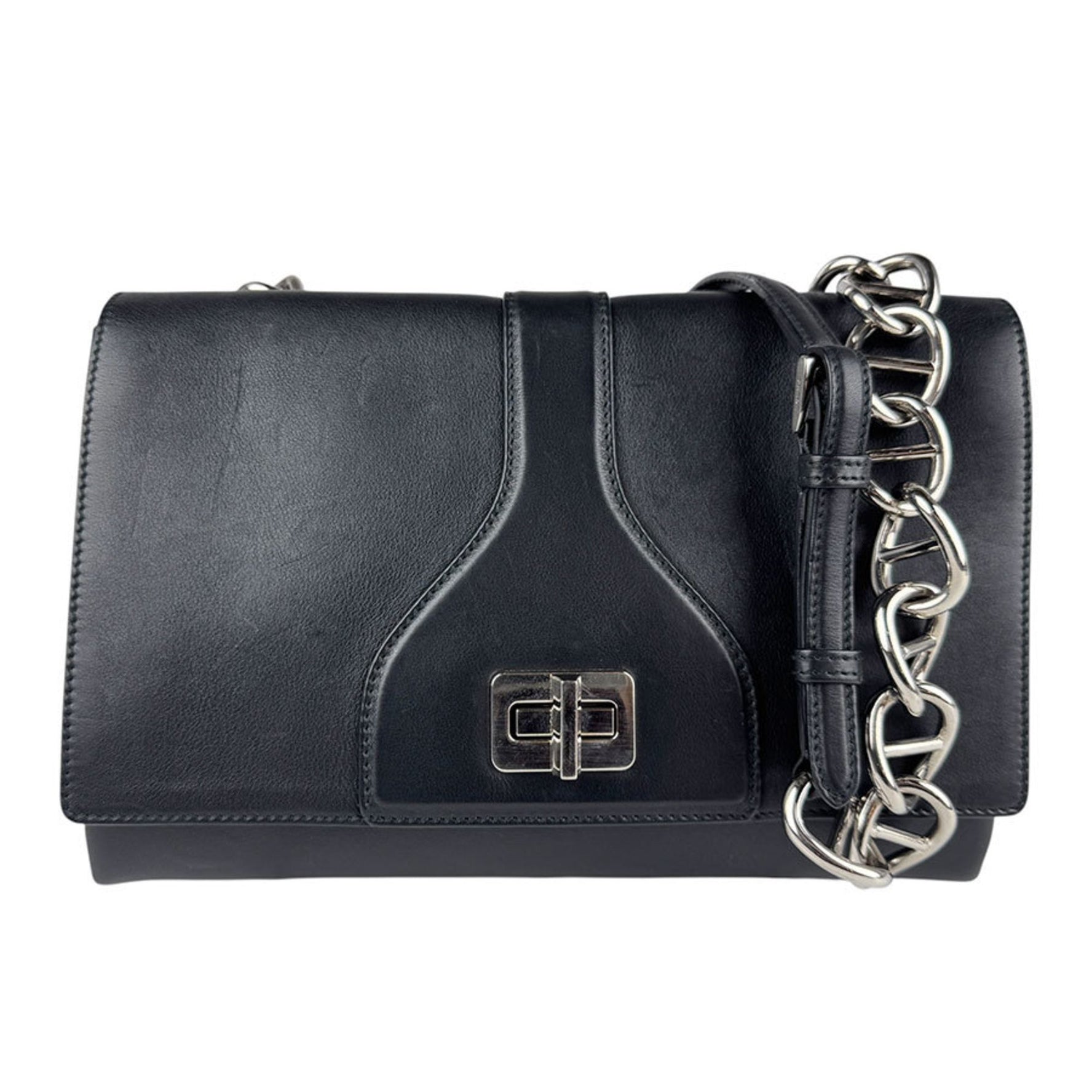 PRADA Shoulder Bag Leather