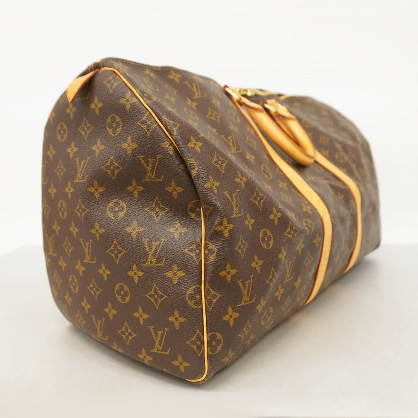 Louis Vuitton Monogram Keepall 55 Boston Bag Men's and