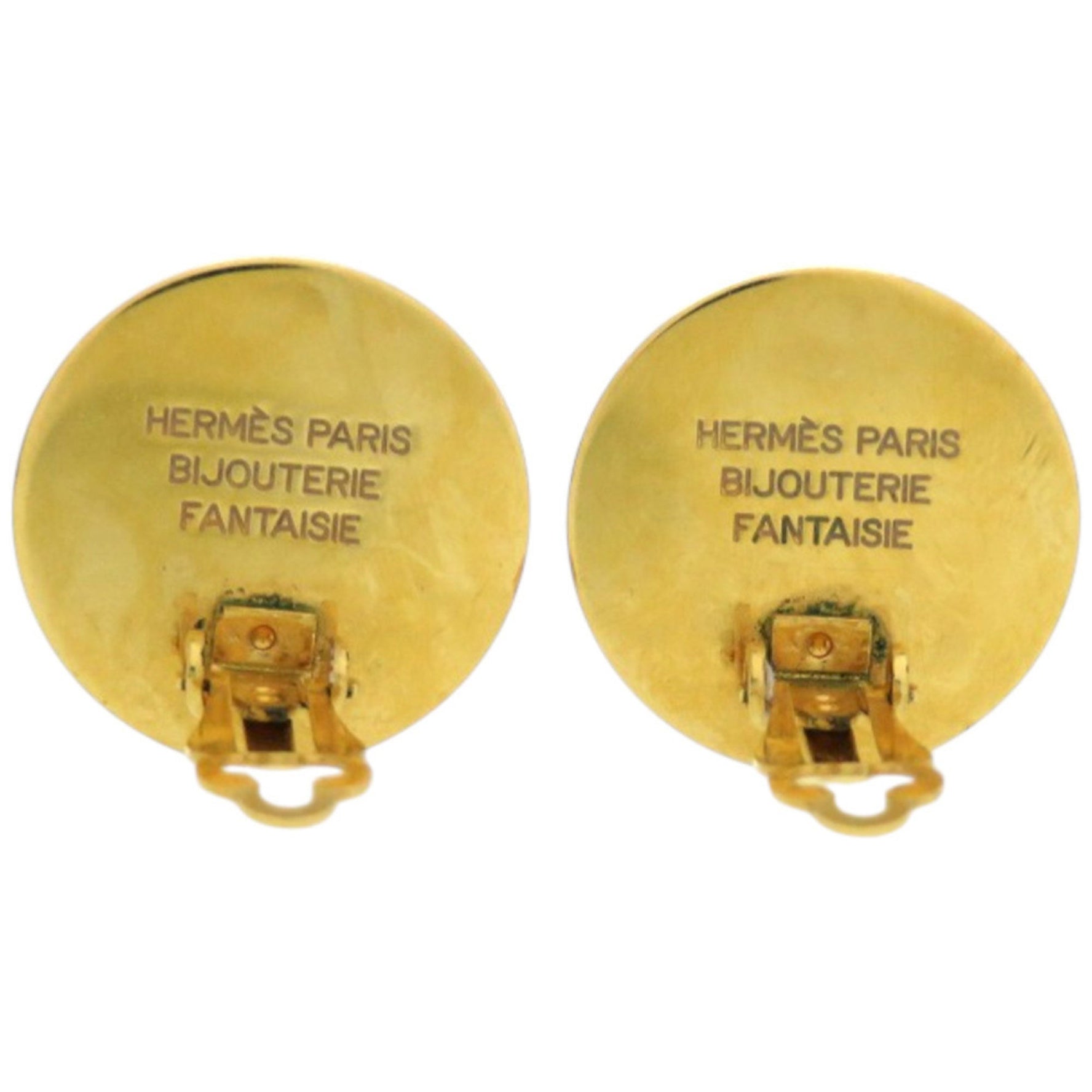 Hermes Serie Metal Earrings 0155