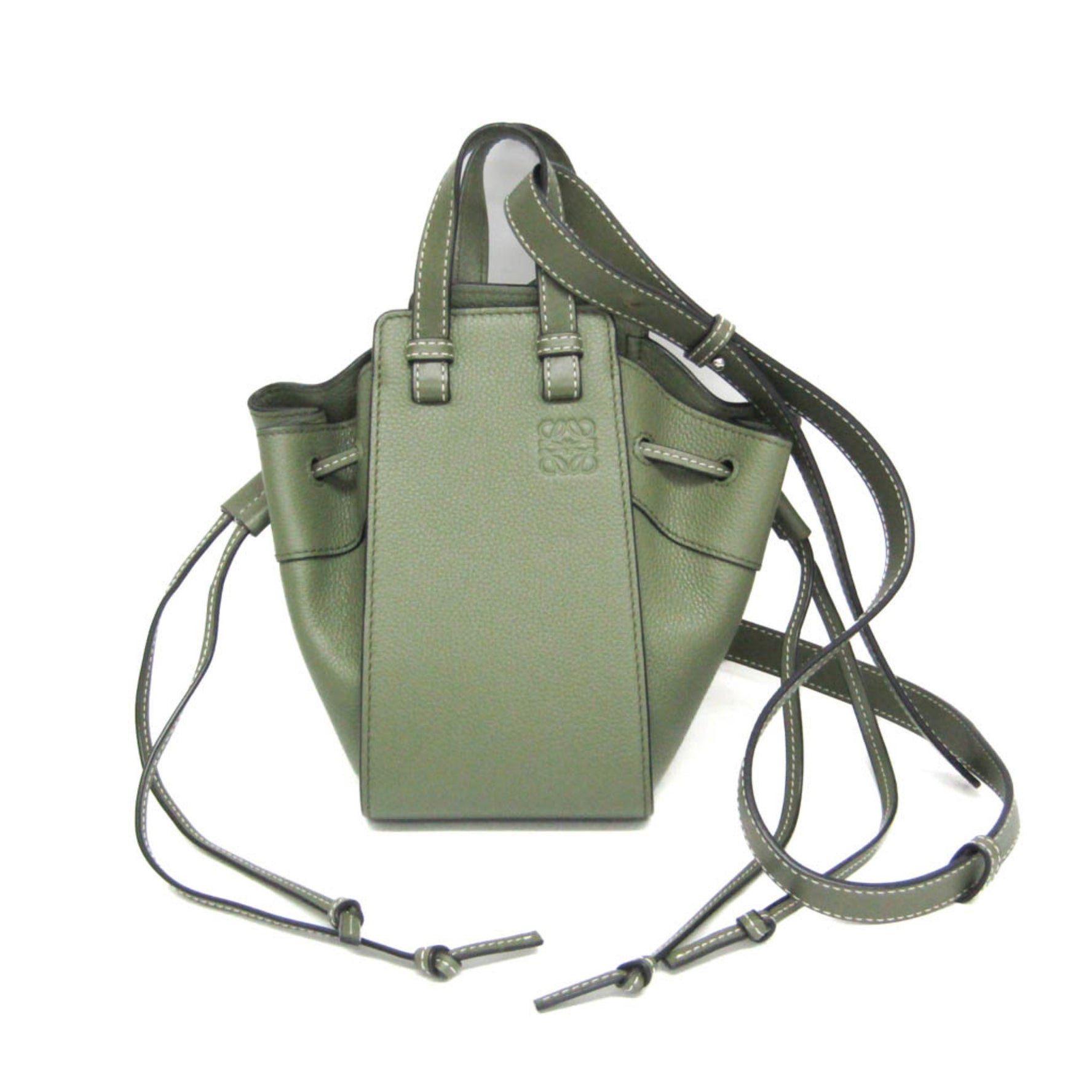 Loewe Hammock Drawstring Mini Leather Handbag,Shoulder Bag