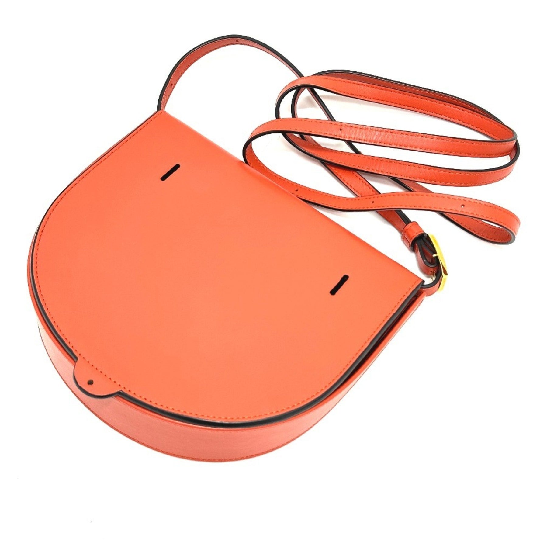 LOEWE Anagram Heel Bag Crossbody Shoulder Leather