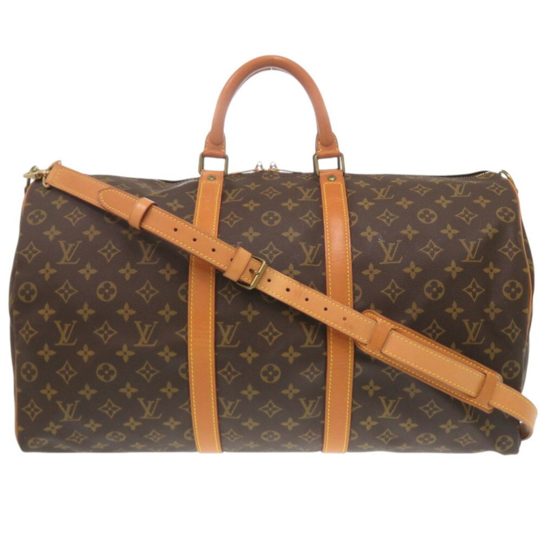 Louis Vuitton Keepall Bandouliere 50 Monogram Boston Bag LV 1192