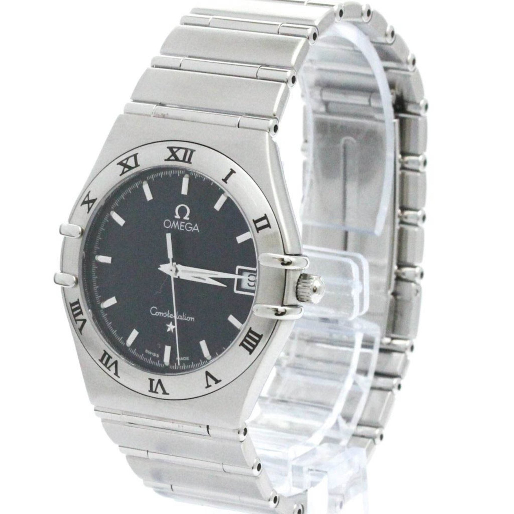 Polished OMEGA Constellation Stainless Steel Quartz Watch 1512.40
