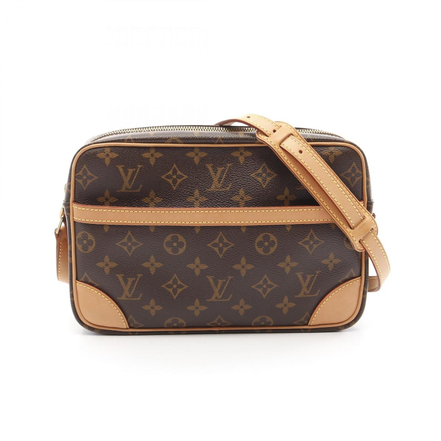Louis Vuitton Trocadero 27 Shoulder Bag, Coated Canvas, Leather, Monogram