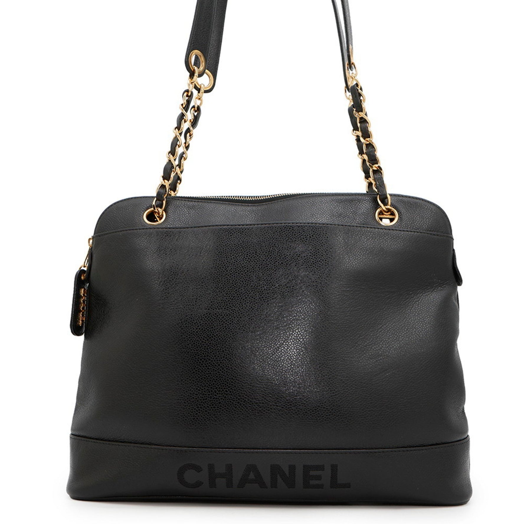 Chanel Chain Shoulder Bag in Caviar Skin