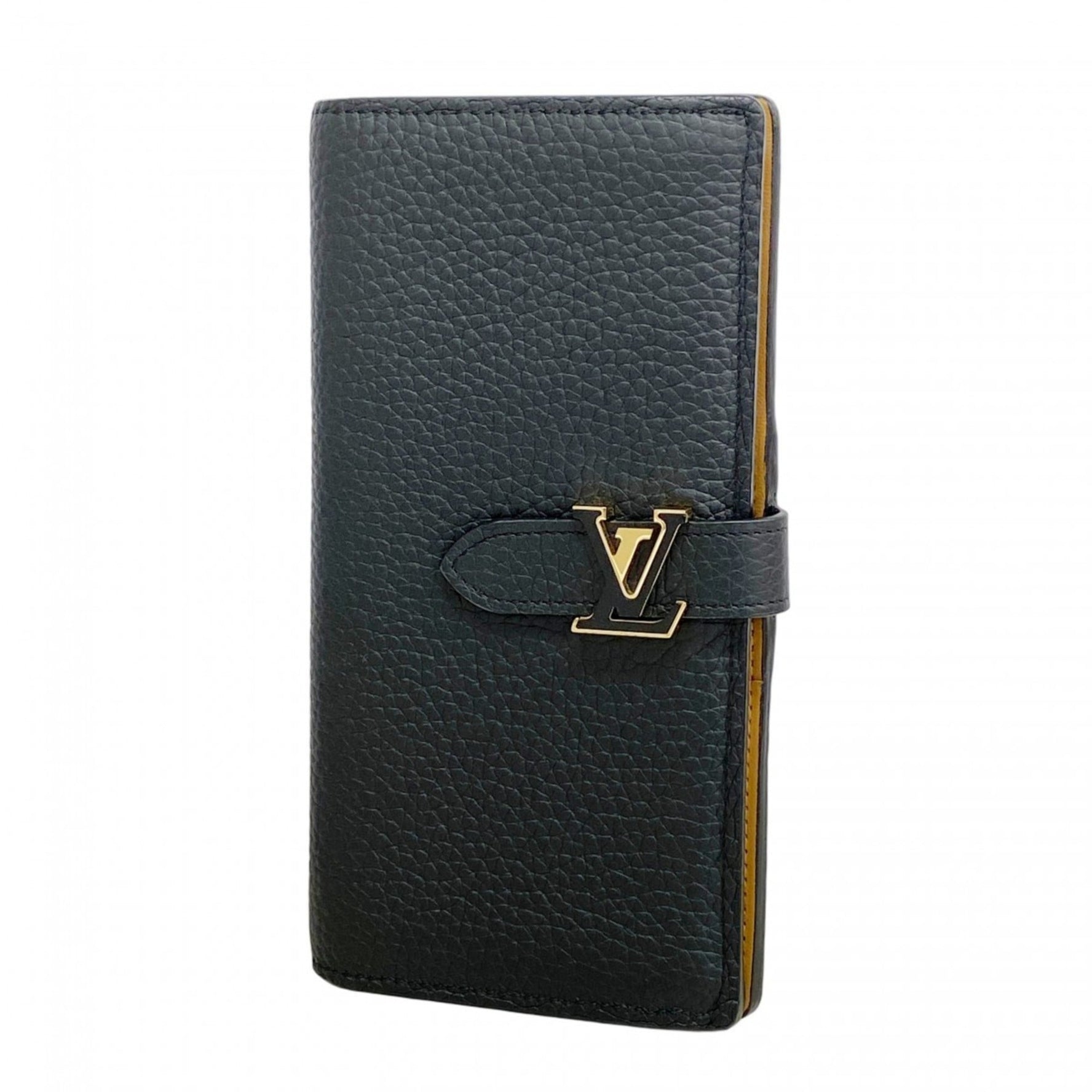 Louis Vuitton Taurillon LV Vertical Wallet