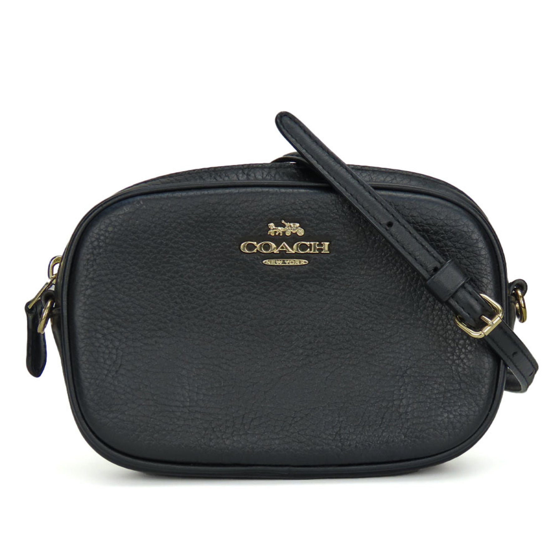 Coach Shoulder Bag Leather Pochette