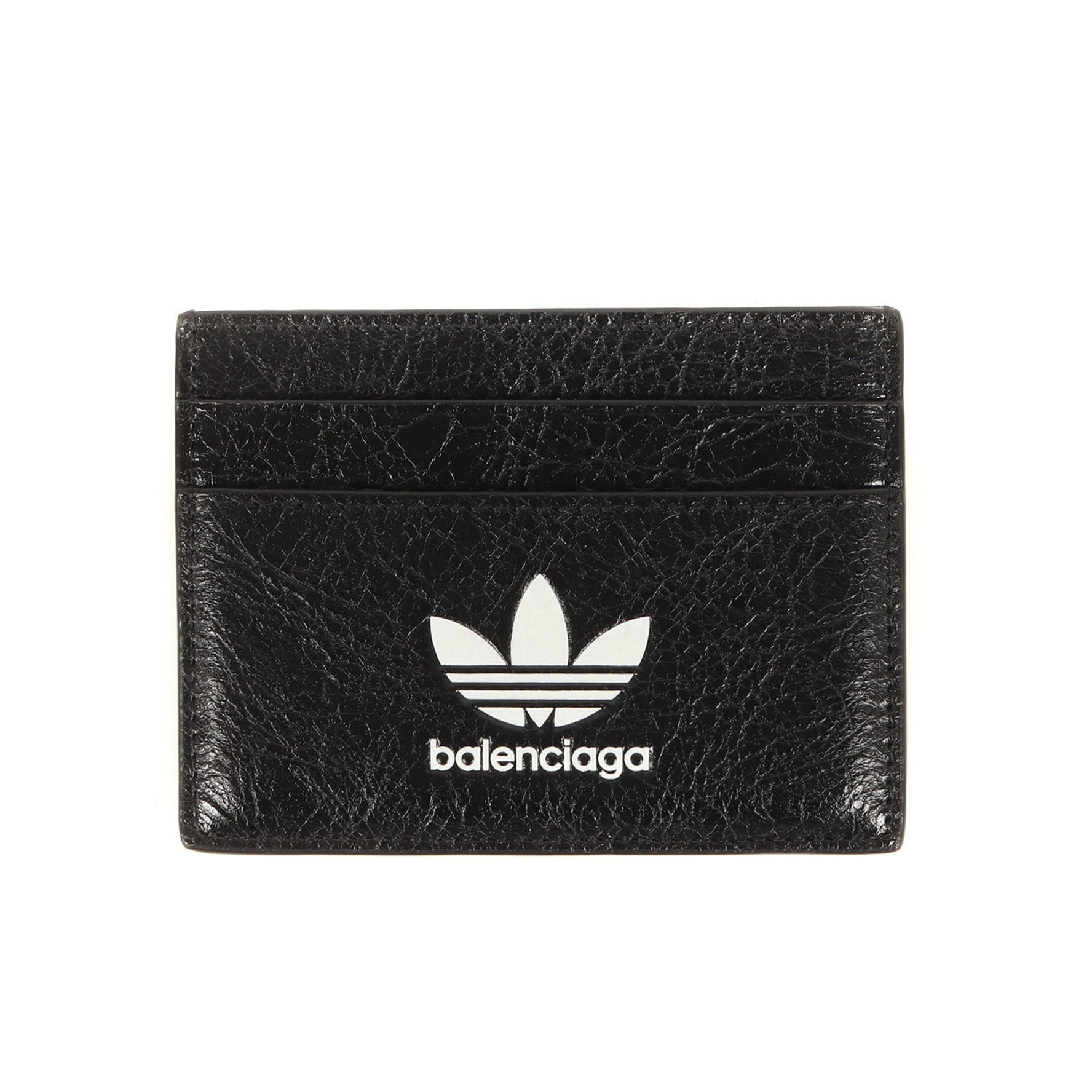 BALENCIAGA adidas Trefoil Leather Card Case Collaboration