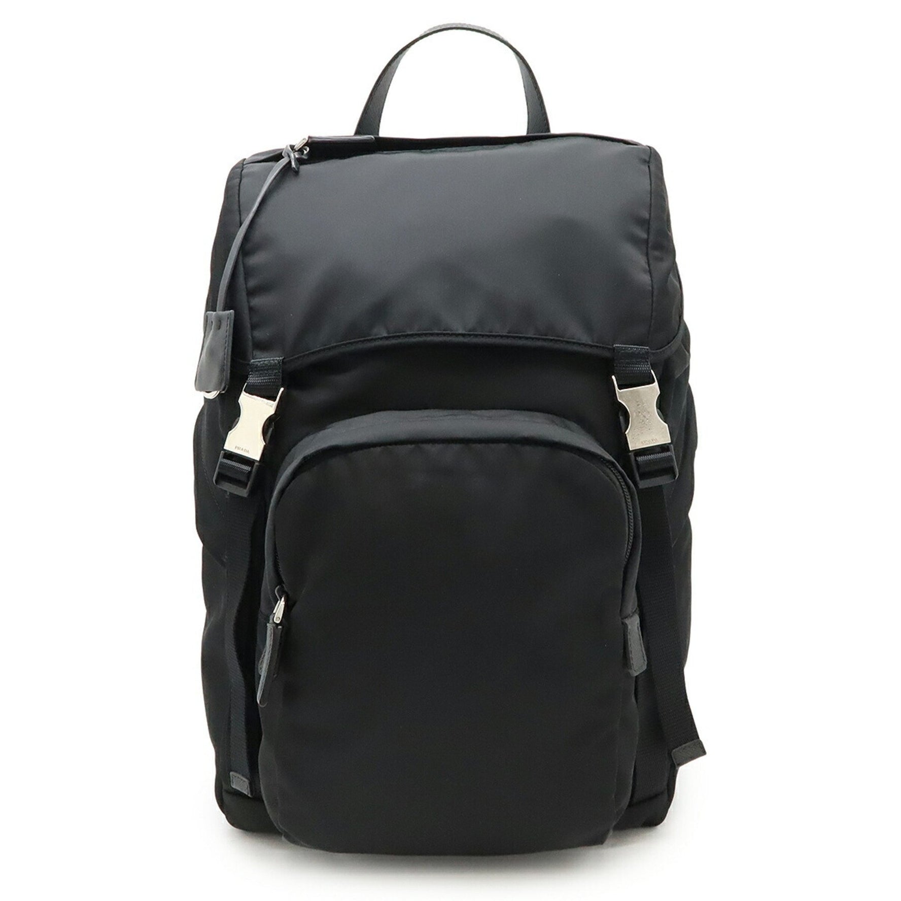 PRADA Prada Backpack, Rucksack, Daypack, Shoulder Bag, Nylon, Black, NERO, 2VZ135