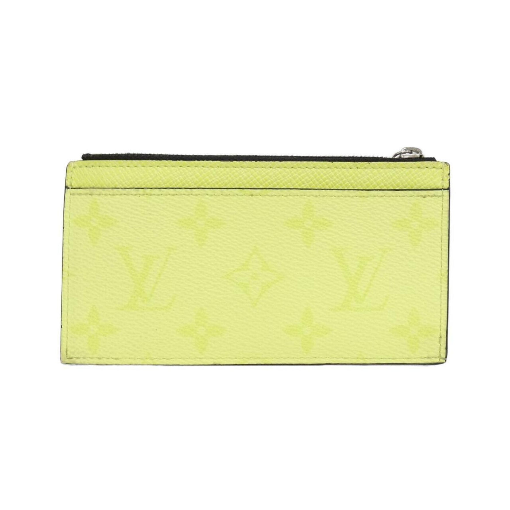 Louis Vuitton Taiga Llama Coin and Card Holder