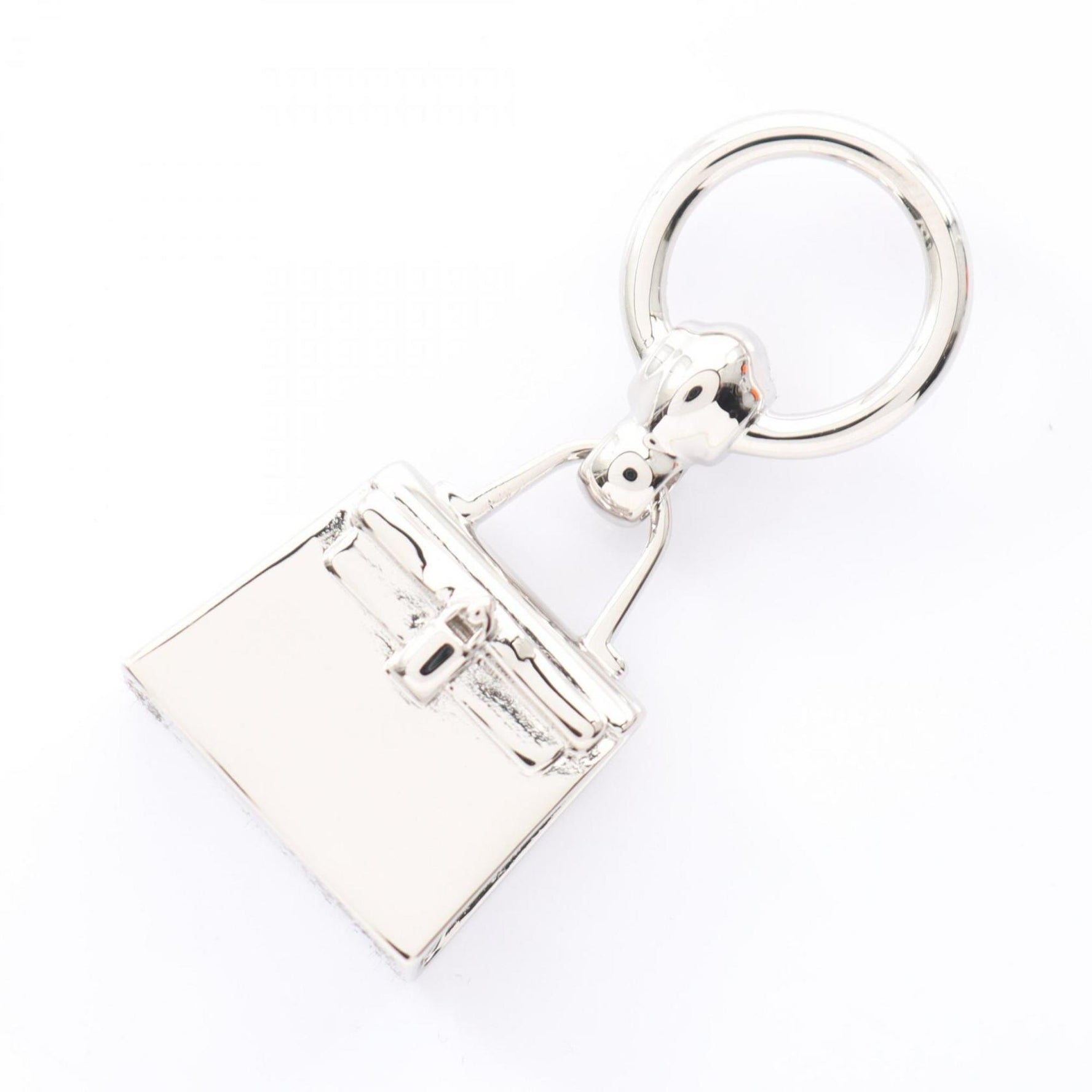 Hermes Hermès Twilly Ring, Mini Kelly Scarf Metal