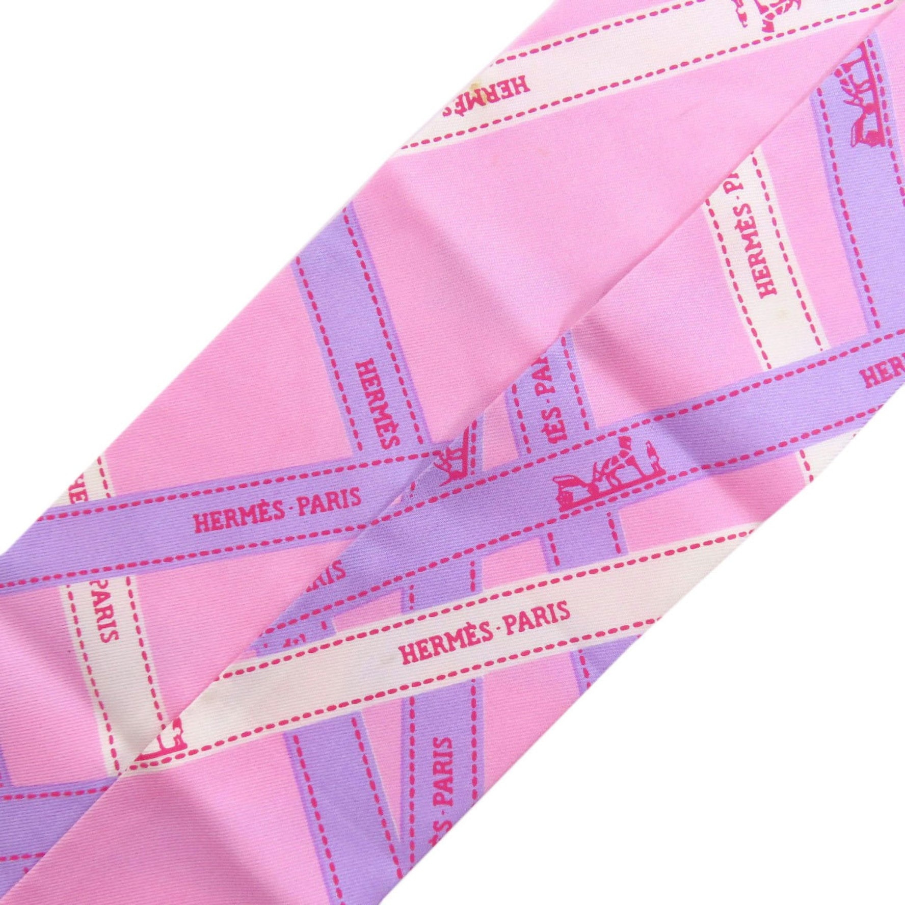 Hermes Twilly Scarf/Muffler Silk