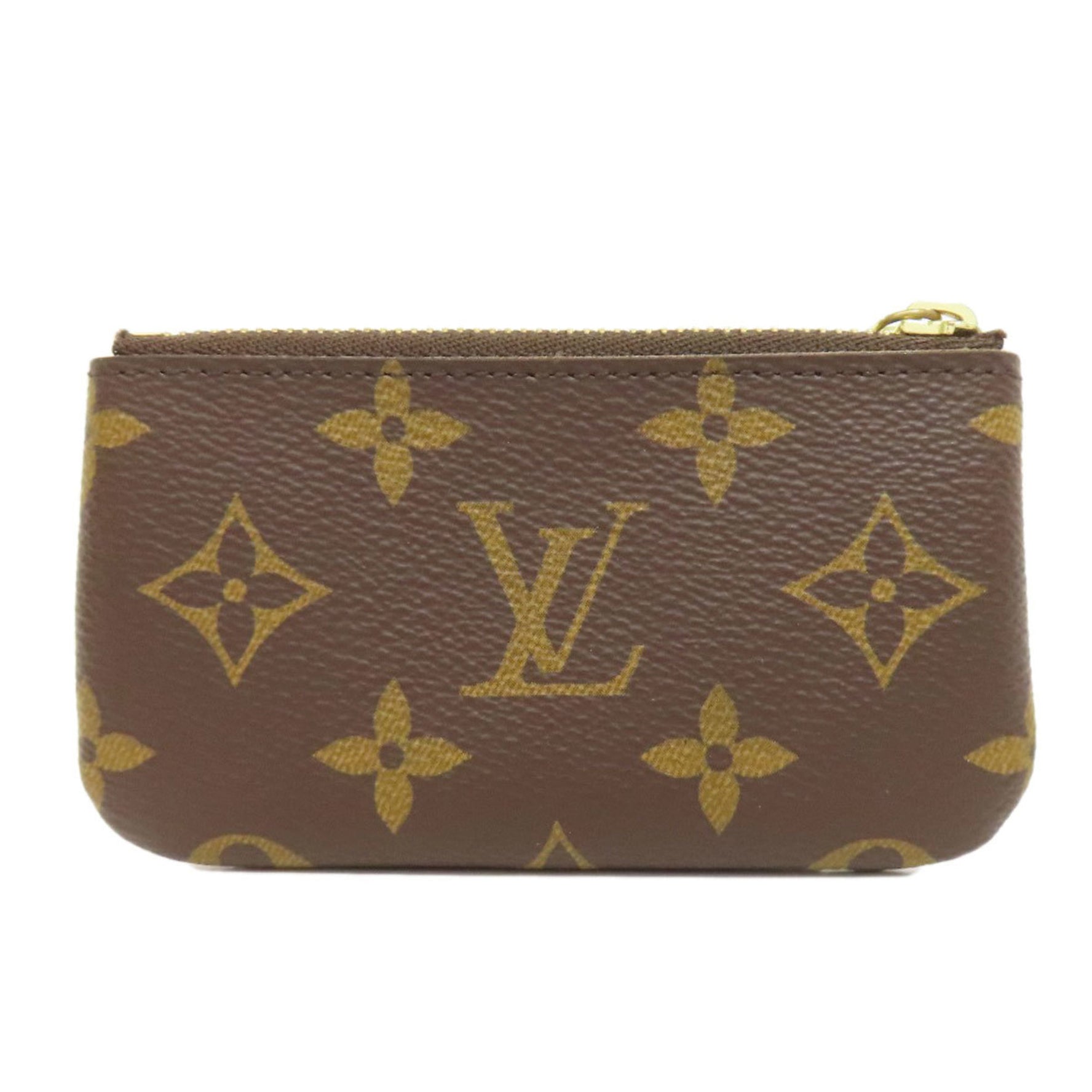 Louis Vuitton Pochette Cle Wallet/Coin Case Canvas