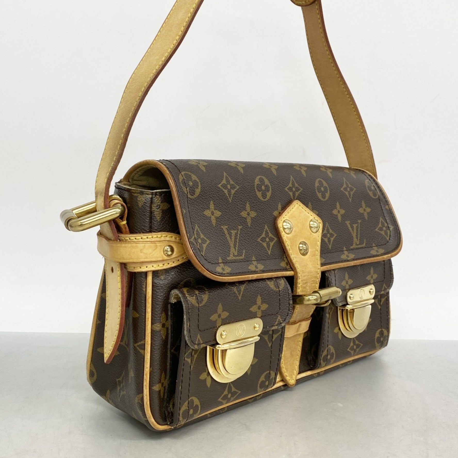 Louis Vuitton Monogram Hudson PM Shoulder Bag