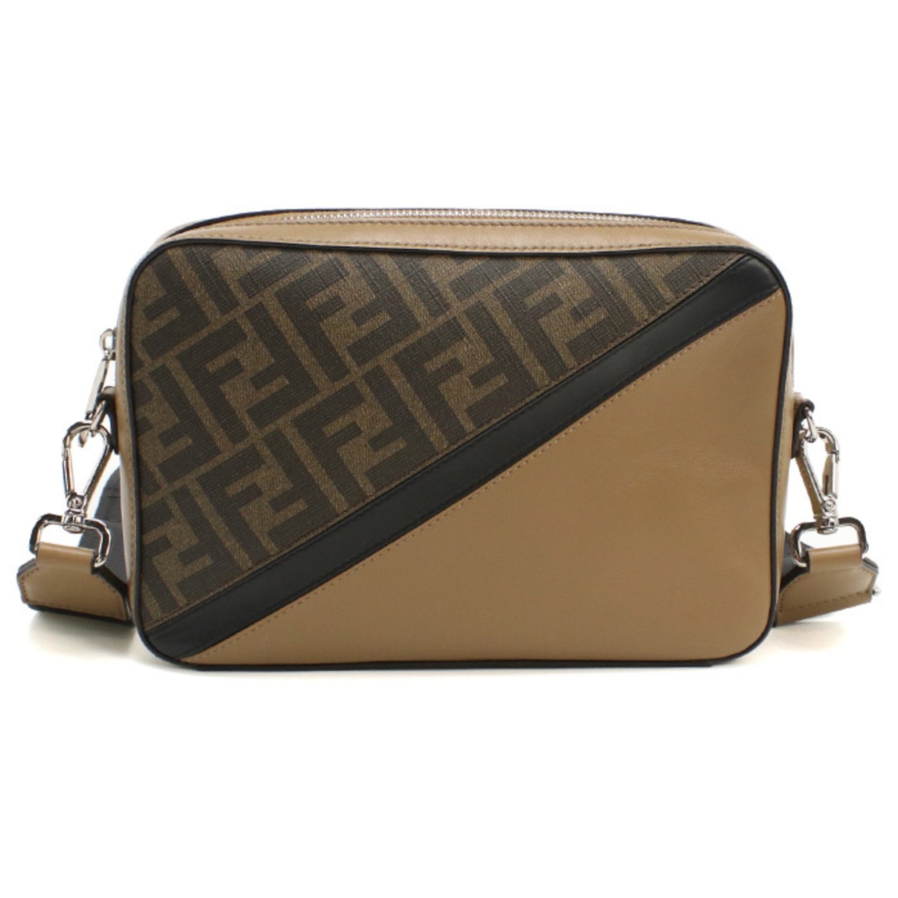 FENDI Diagonal Shoulder Bag with Camera Case