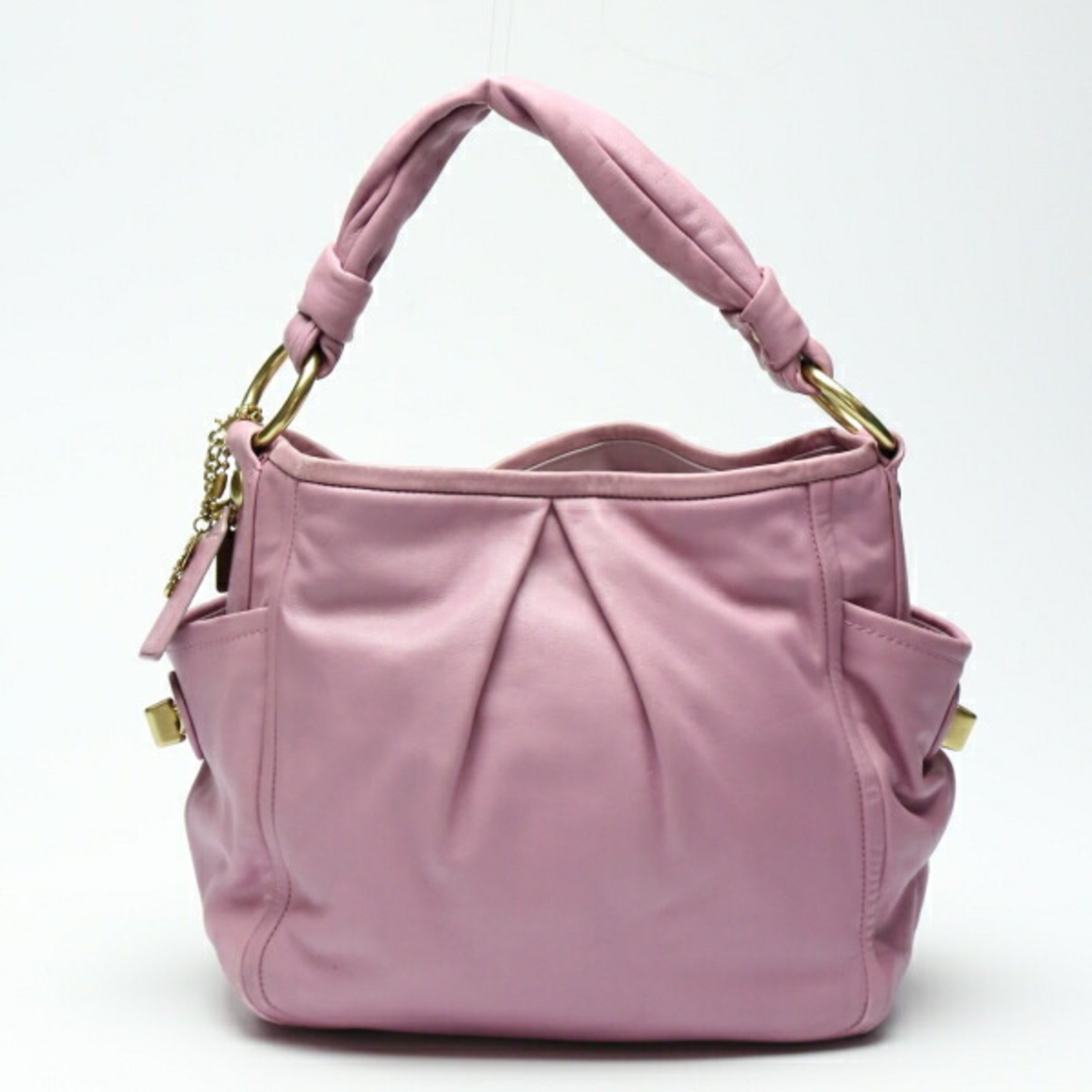 COACH Shoulder Bag Calf Tote
