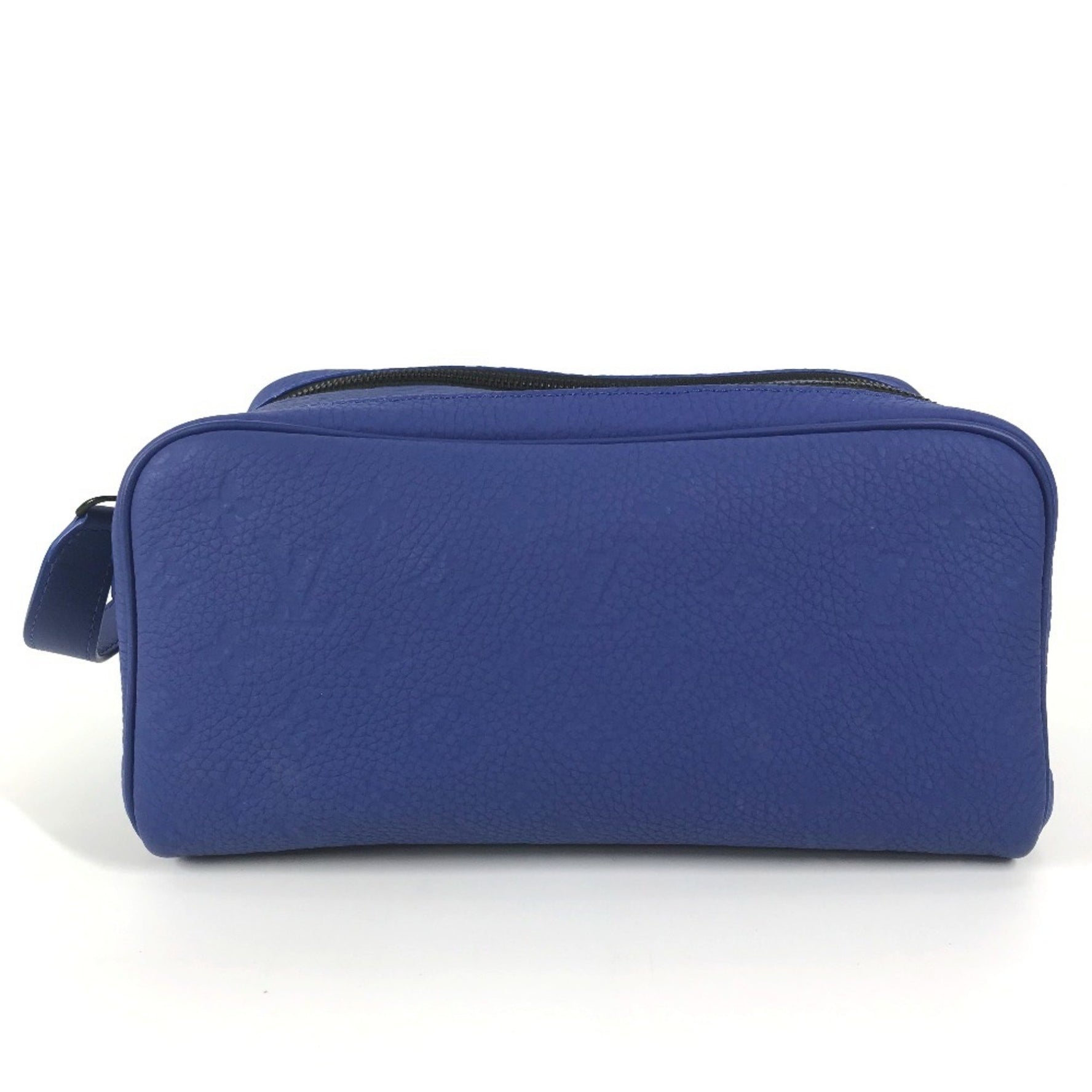 Louis Vuitton Monogram Taurillon Doppkit Bag, Second Pouch, Clutch Leather, Men's