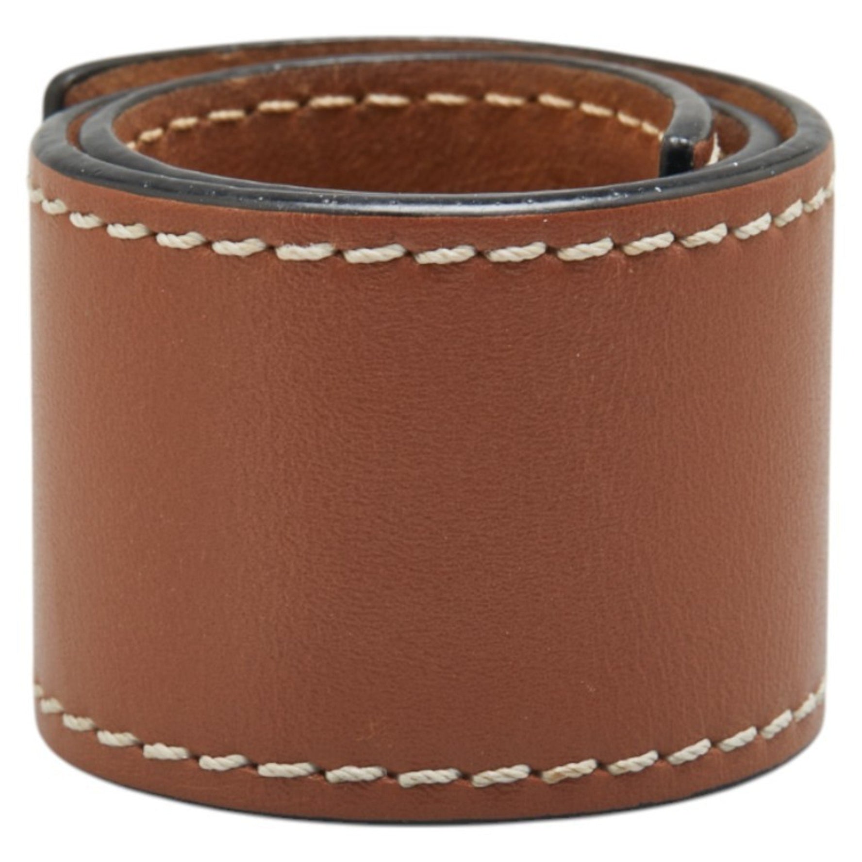LOEWE Anagram Slap Small Bracelet in Leather