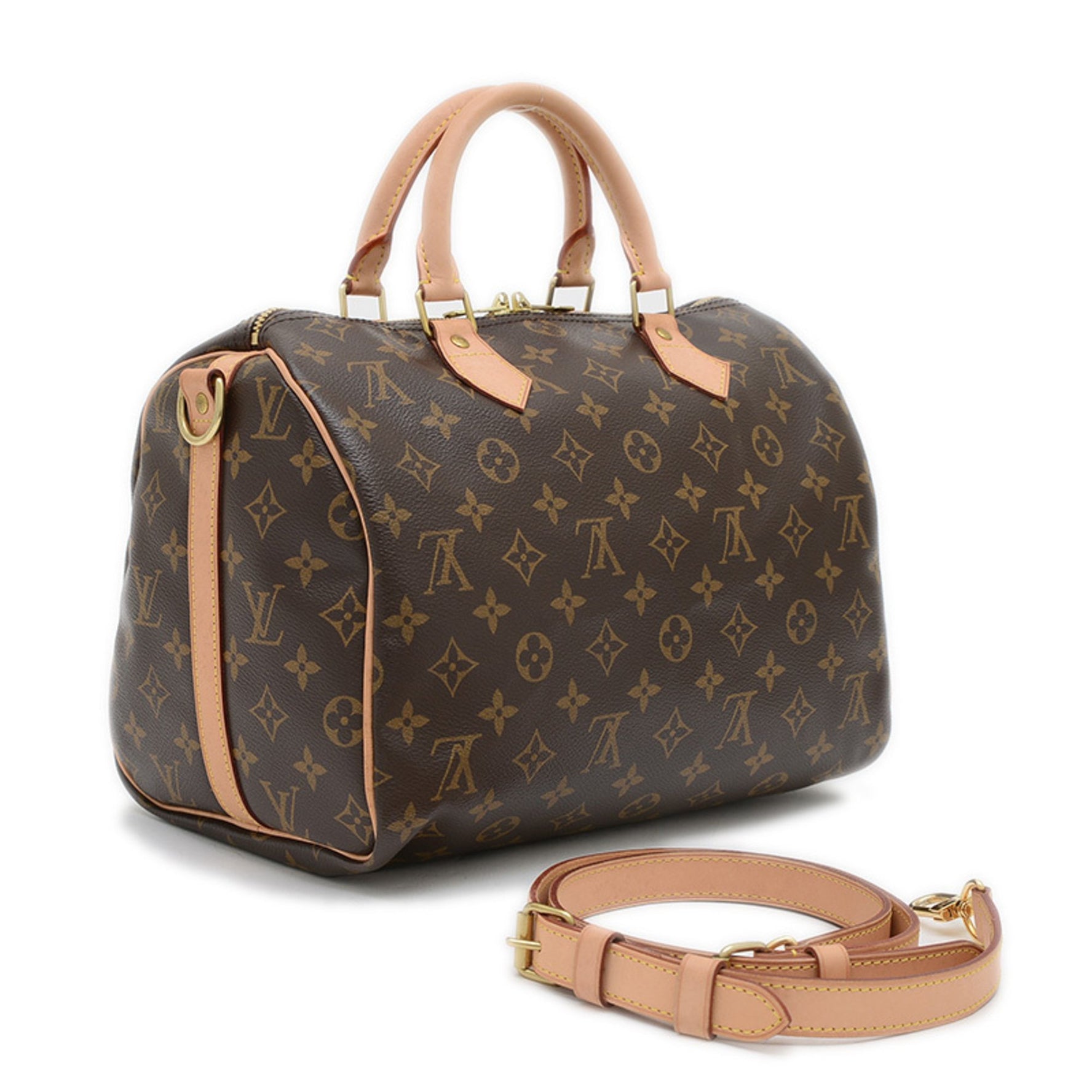 Louis Vuitton Speedy 30 Bandouliere Hand Shoulder Bag
