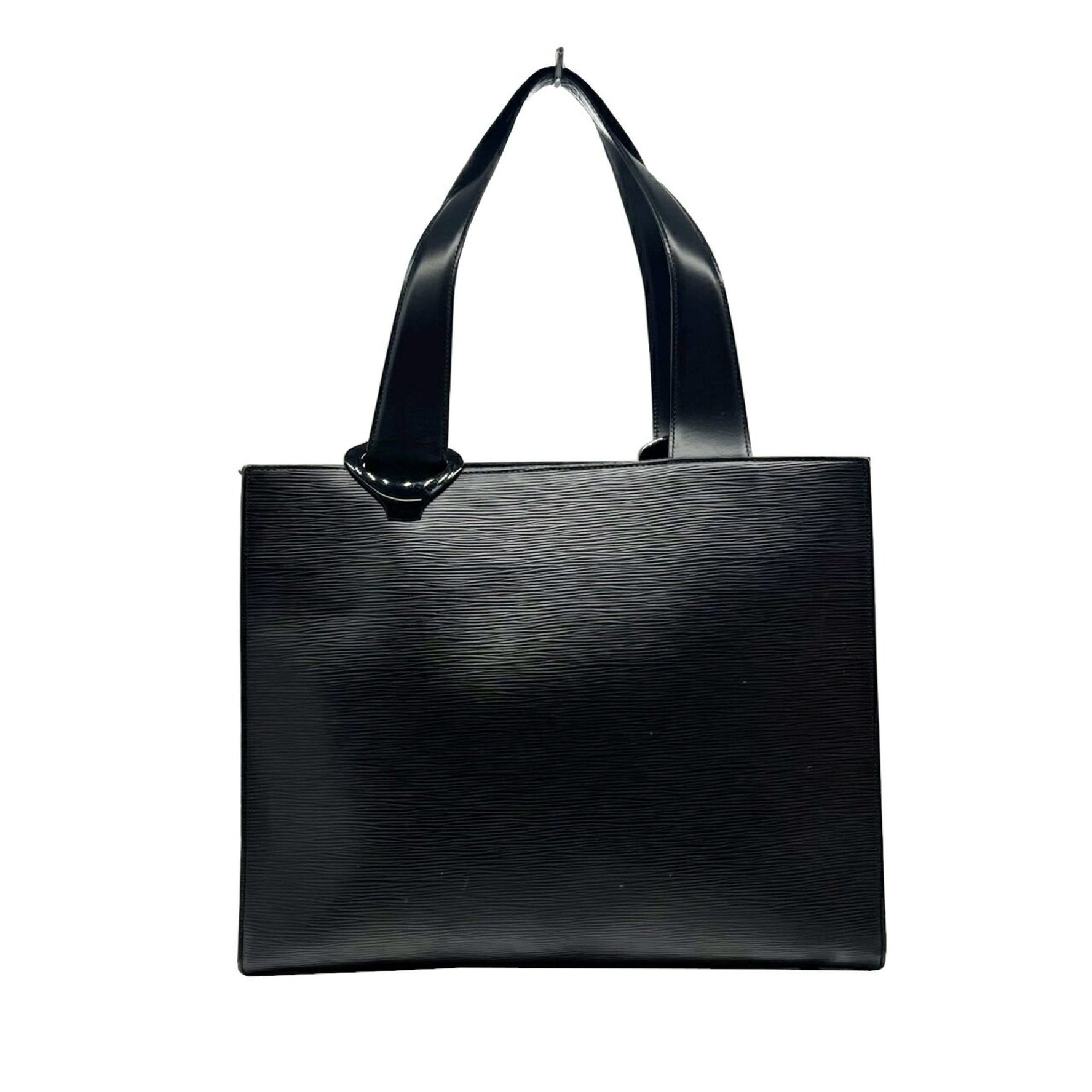 LOUIS VUITTON Gemo Epi Tote Bag, Noir, Black, Size, Storage
