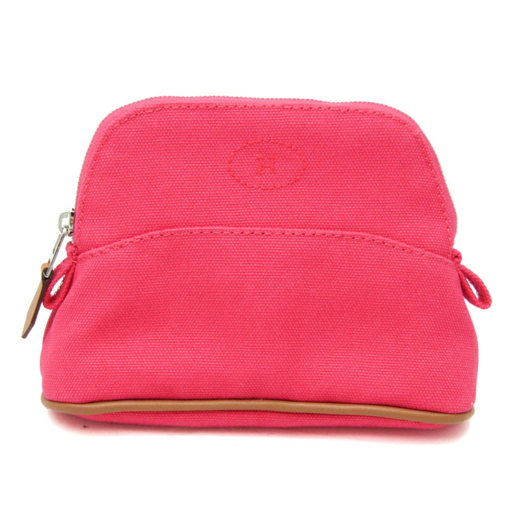Hermes Bolide Mini Mini Cotton,Leather Pouch