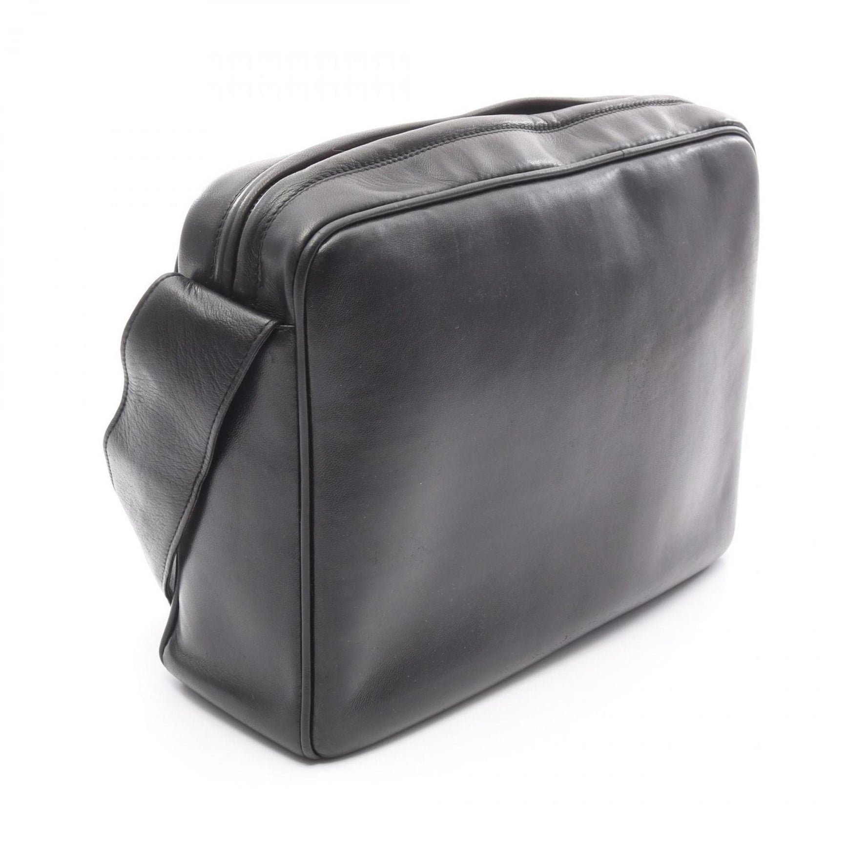 CHANEL Triple Coco Mark Shoulder Bag, Leather